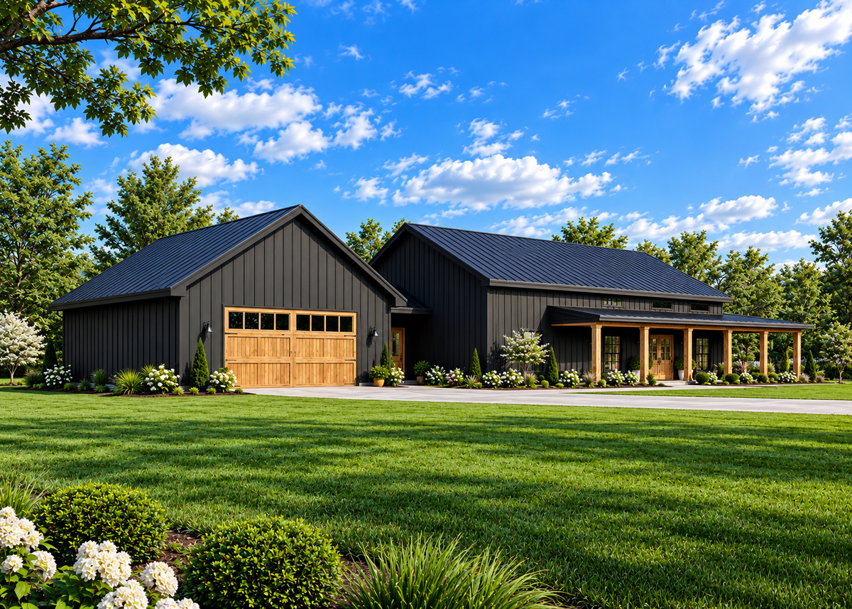 Barndominium Plan B1600-G