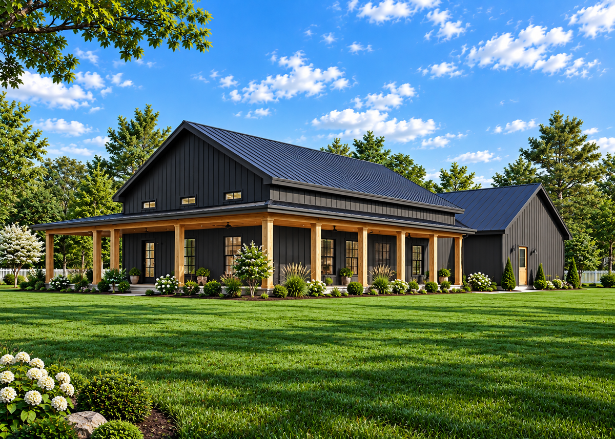 Barndominium Plan B1600-G