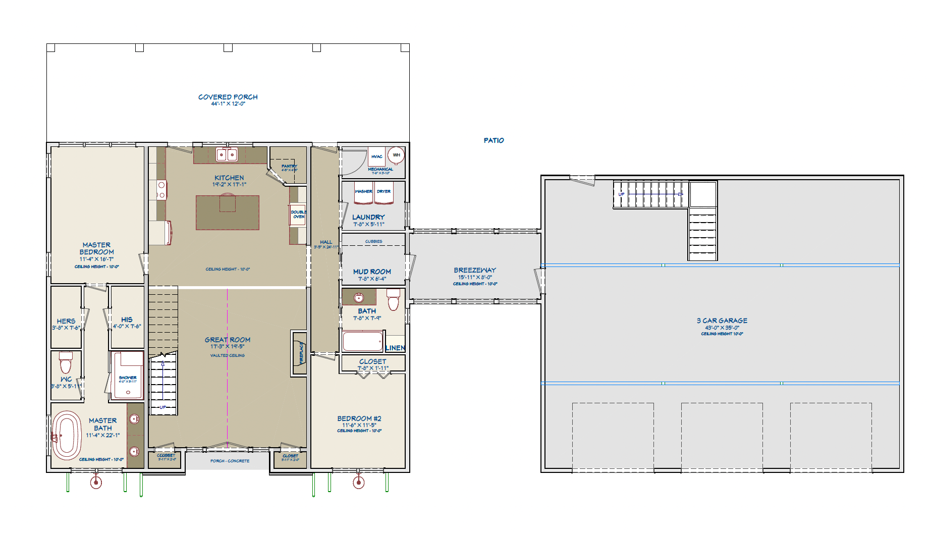 Barndominium Plan B2085