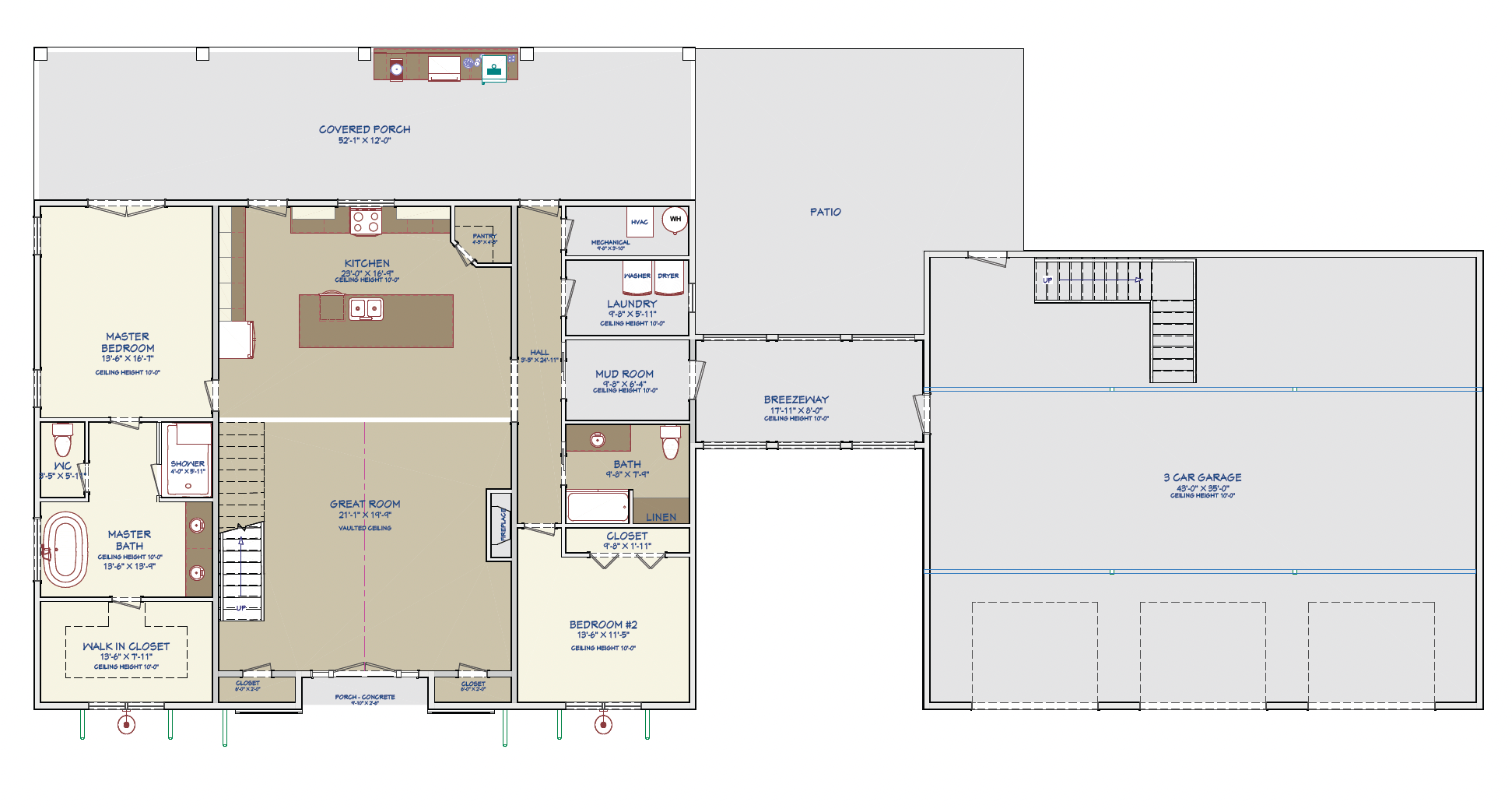 Barndominium Plan B2500