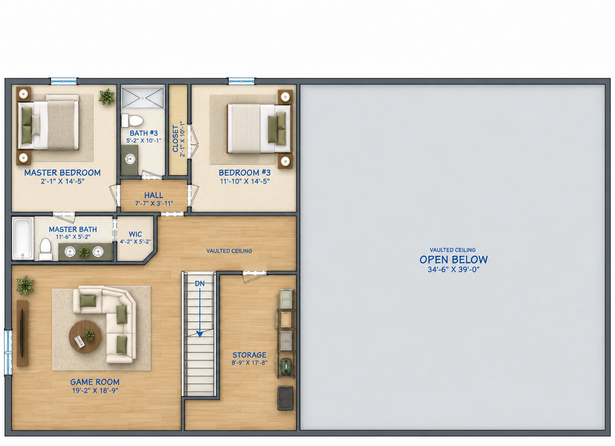 Barndominium Plan B2635