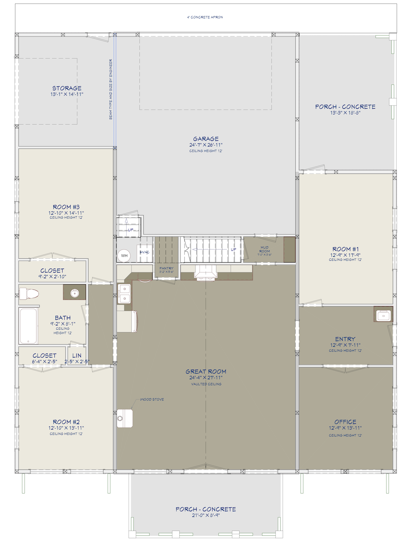 Barndominium Plan B2709