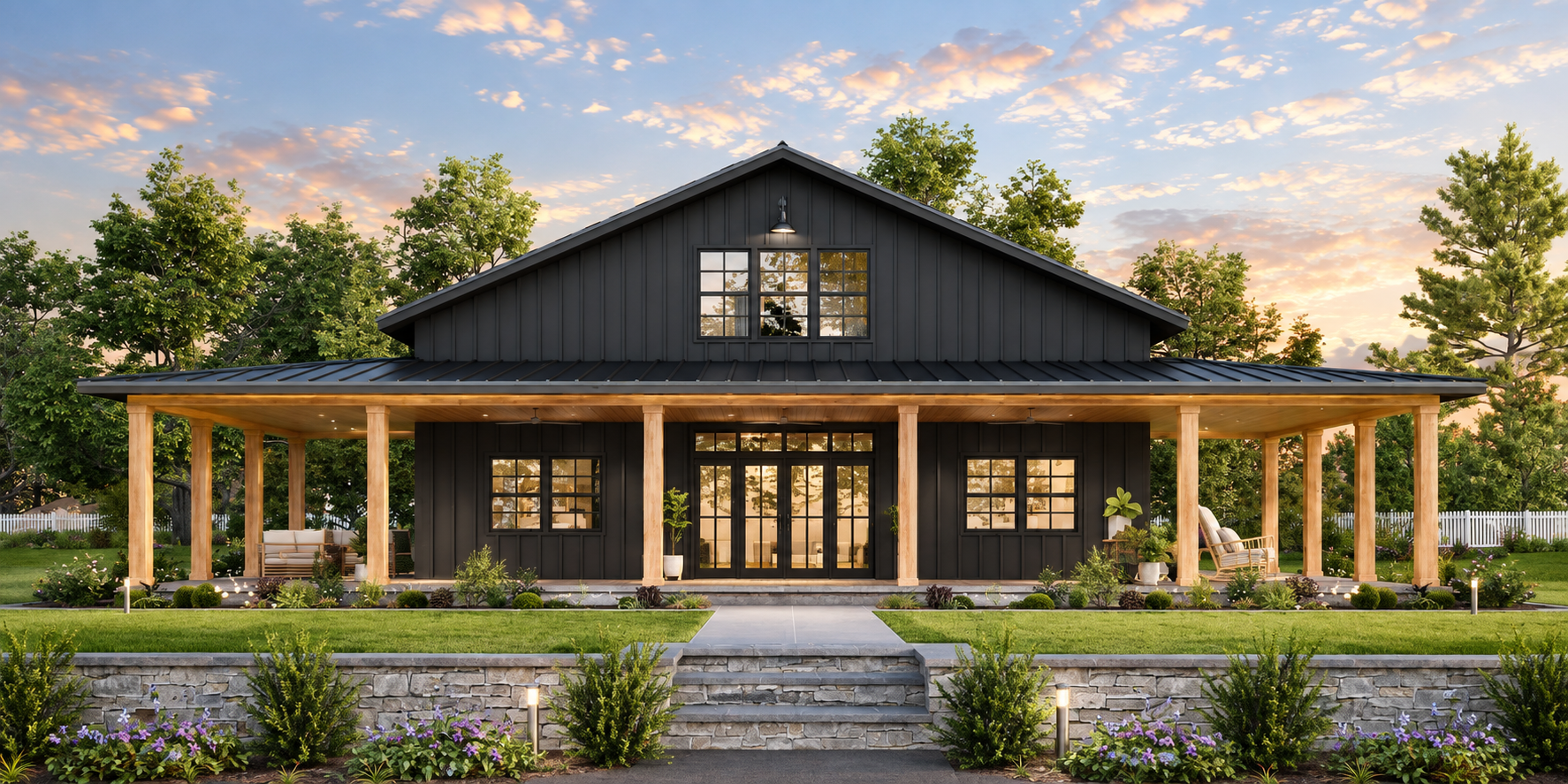 Barndominium Plan B2880 barndominium house plan – 2880 sq ft, 3 bed, 2.5 bath