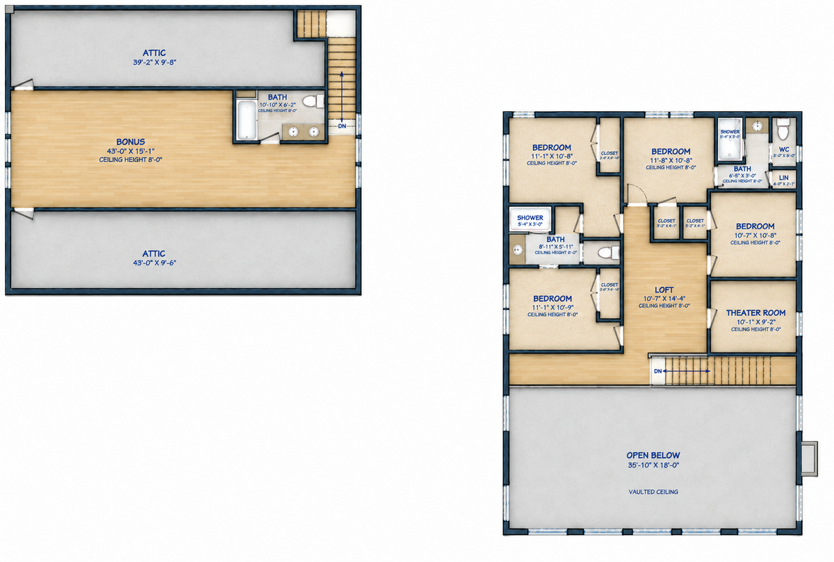 Barndominium Plan B3151-G-B