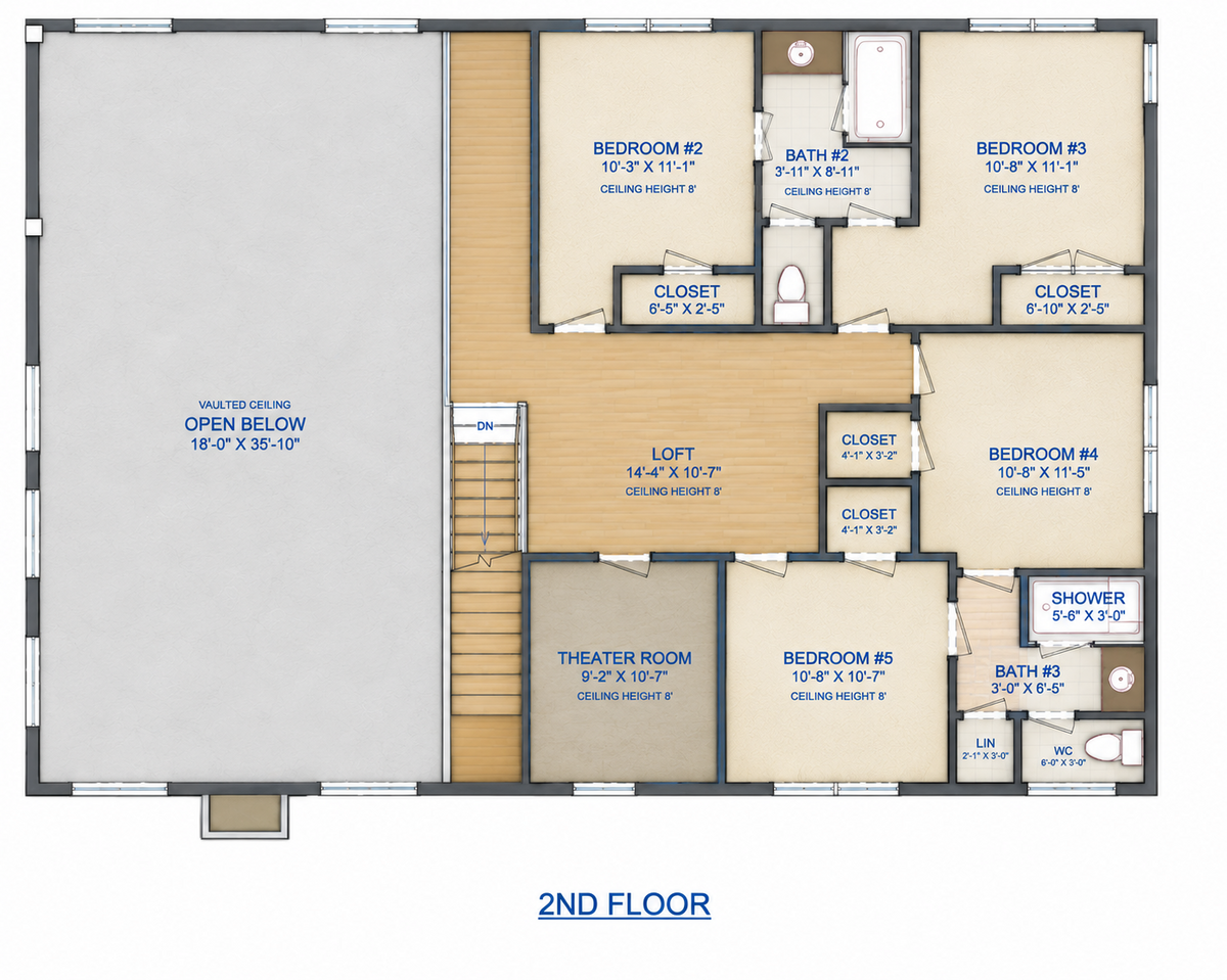 Barndominium Plan B3151