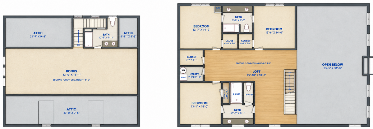 Barndominium Plan B3970
