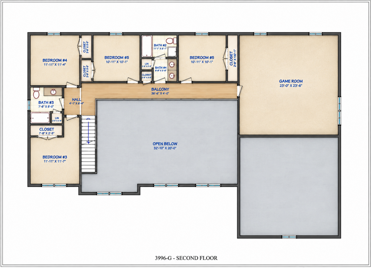Barndominium Plan B3996