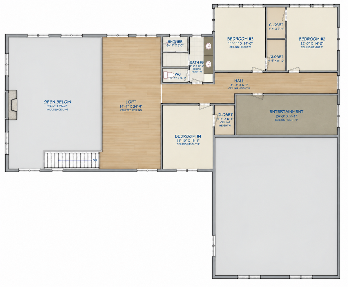 Barndominium Plan B4488