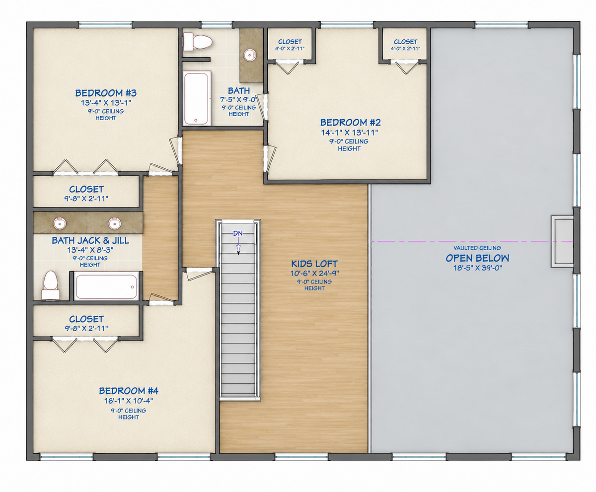 Barndominium Plan B5550