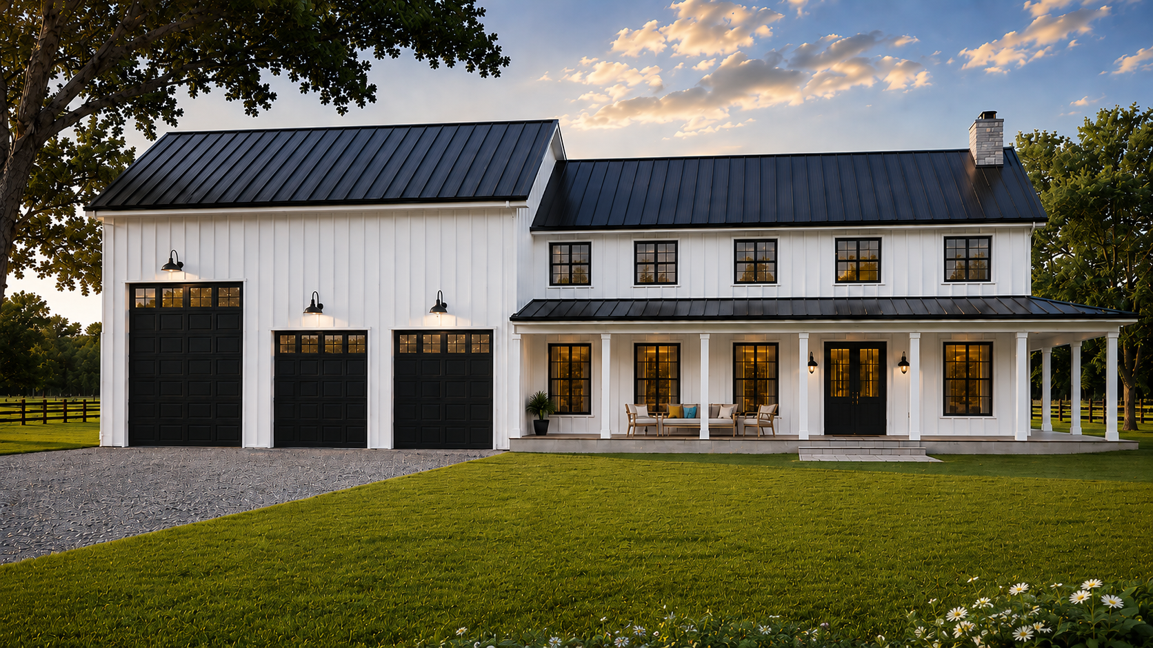 Barndominium Plan B5550