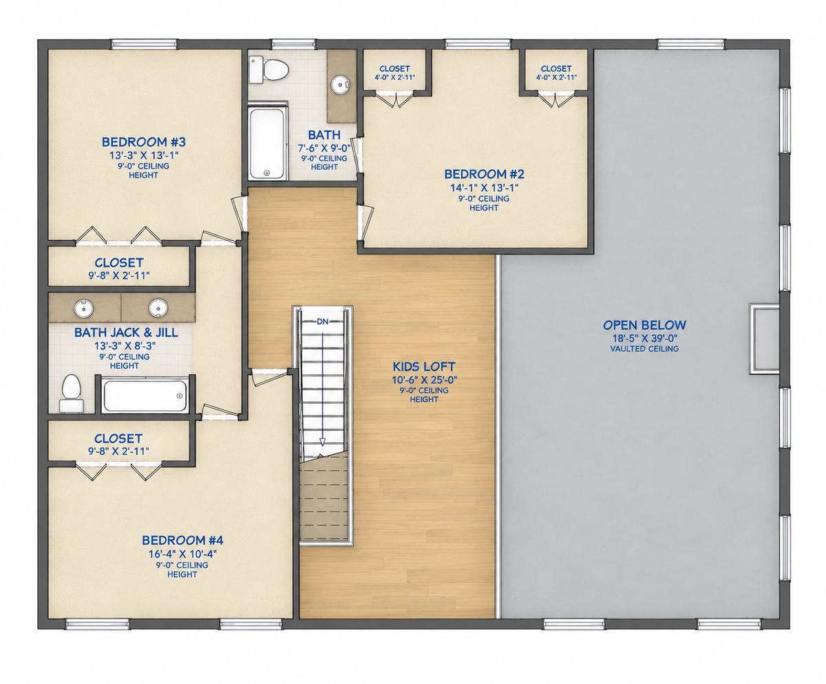 Barndominium B5550-P