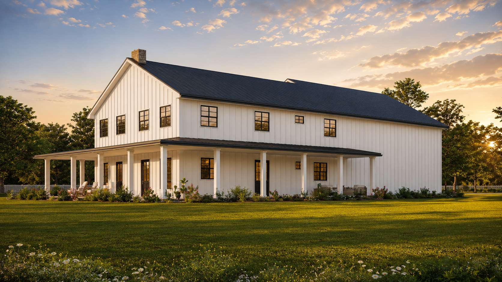 Barndominium Plan B5550