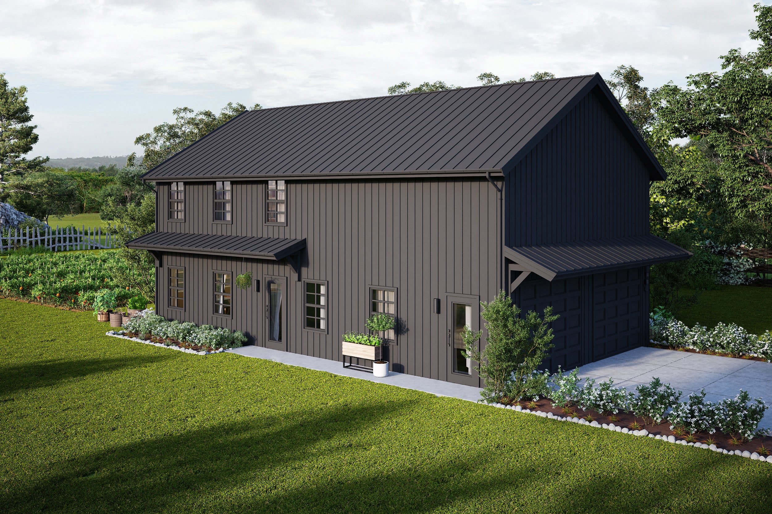 Barndominium Plan B960
