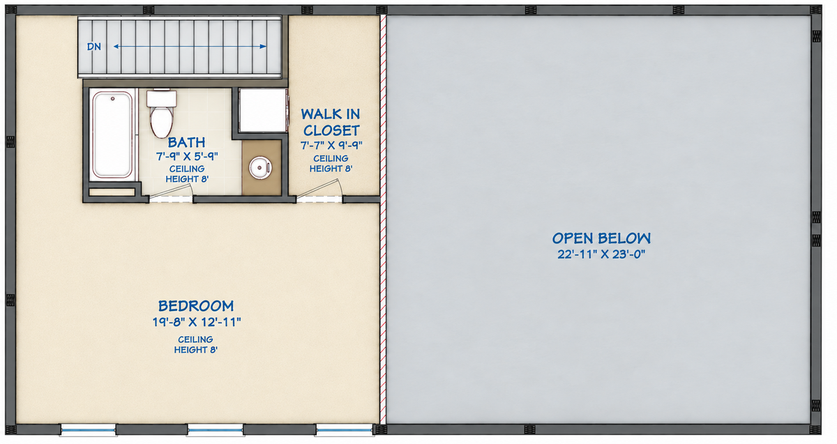 Barndominium Plan B960