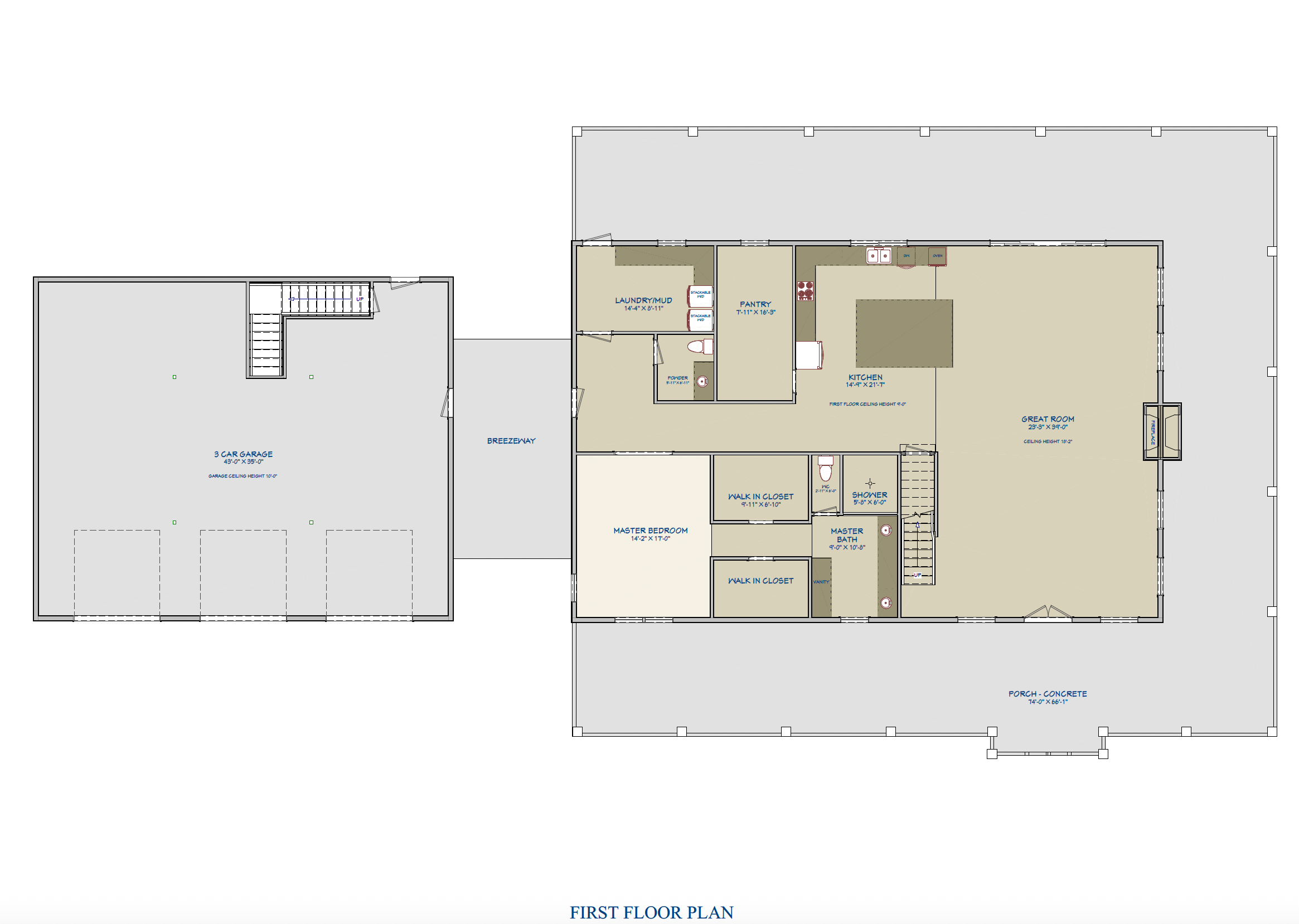Barndominium Plan B3970
