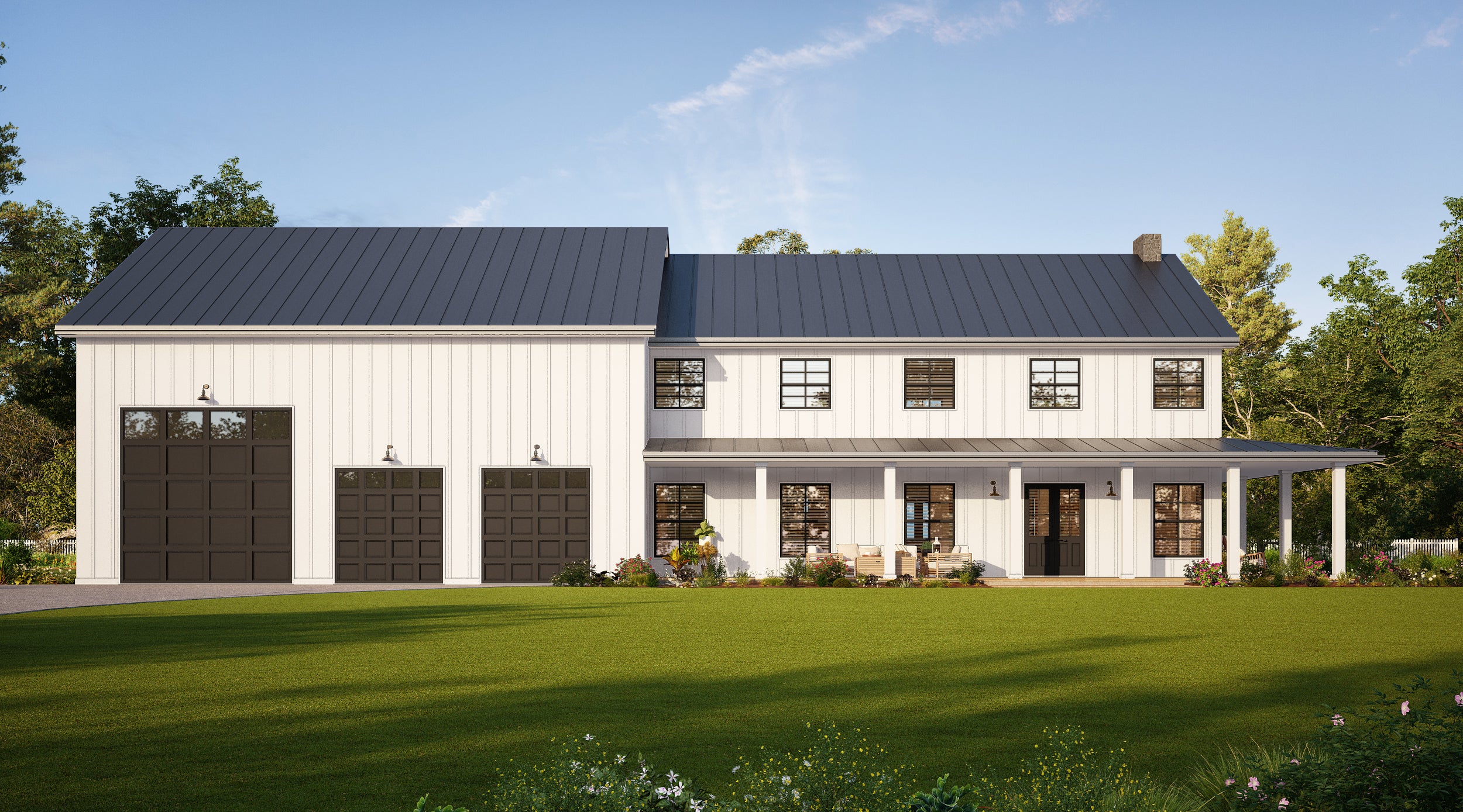 Barndominium Plan B5550