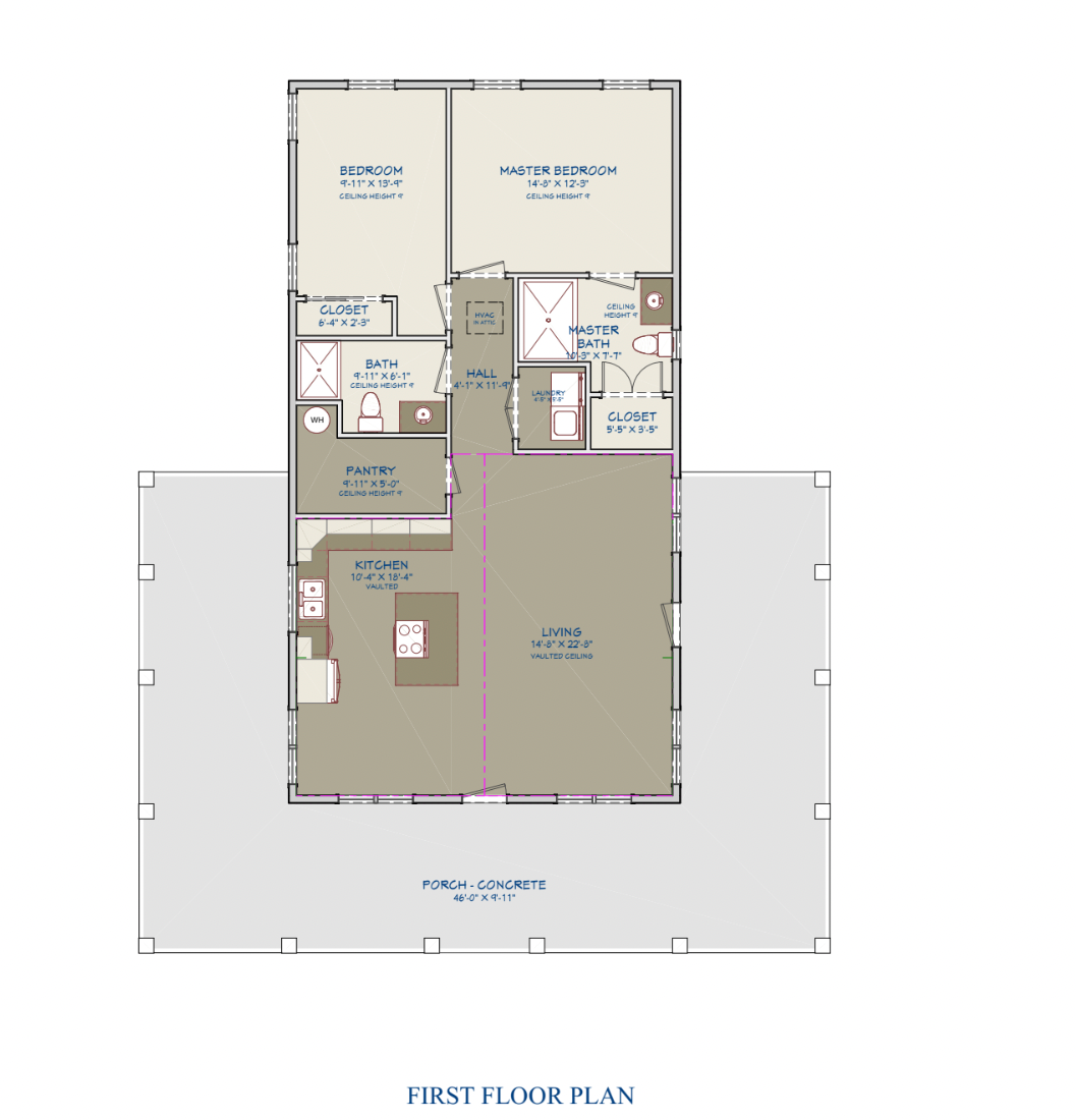 Barndominium Plan B1248