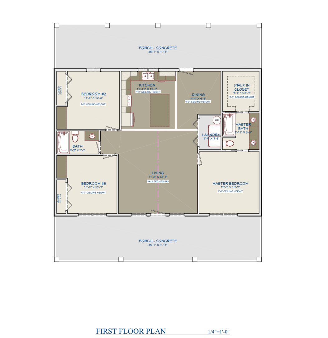 Barndominium Plan B1440