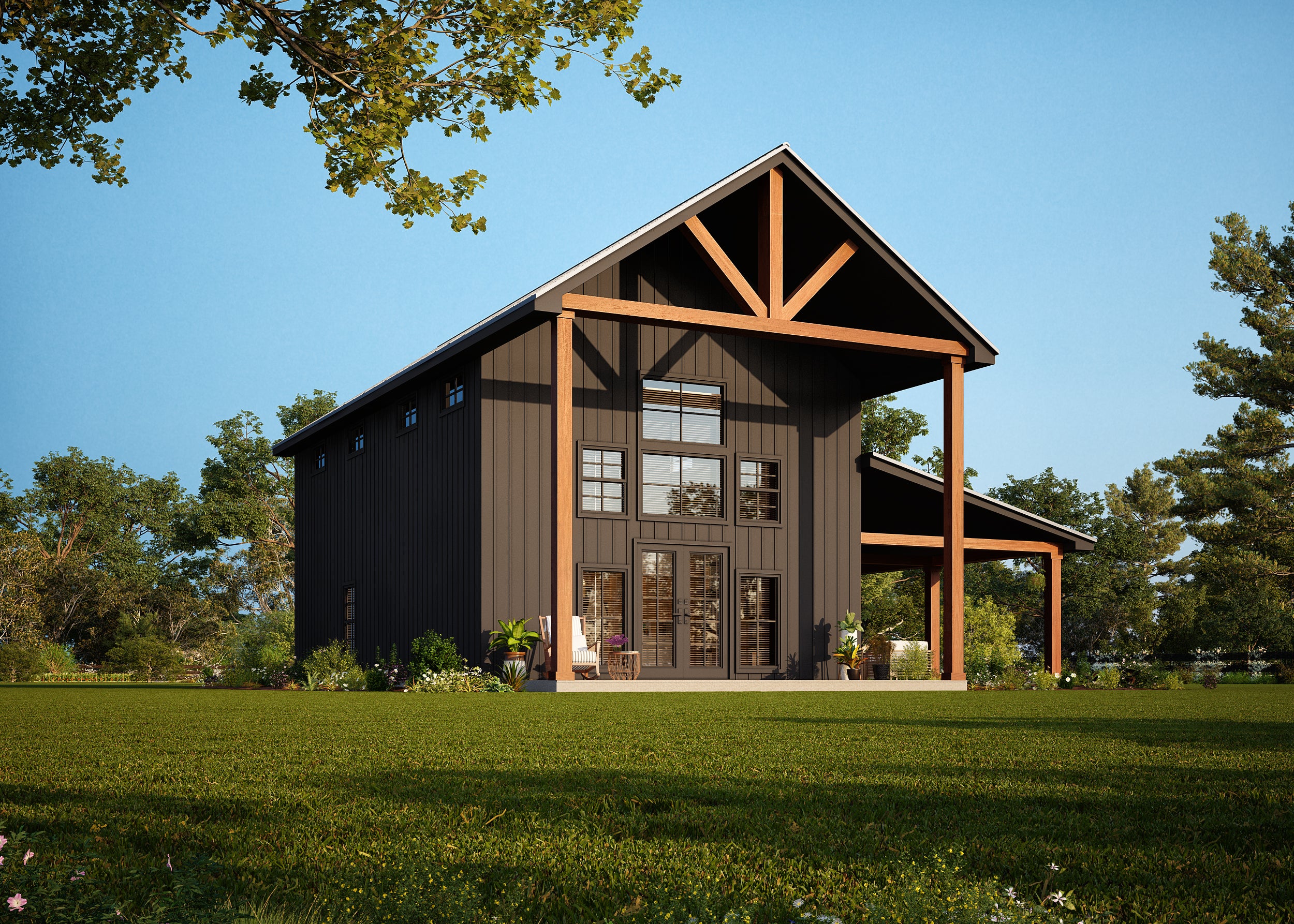 Barndominium Plan B1525