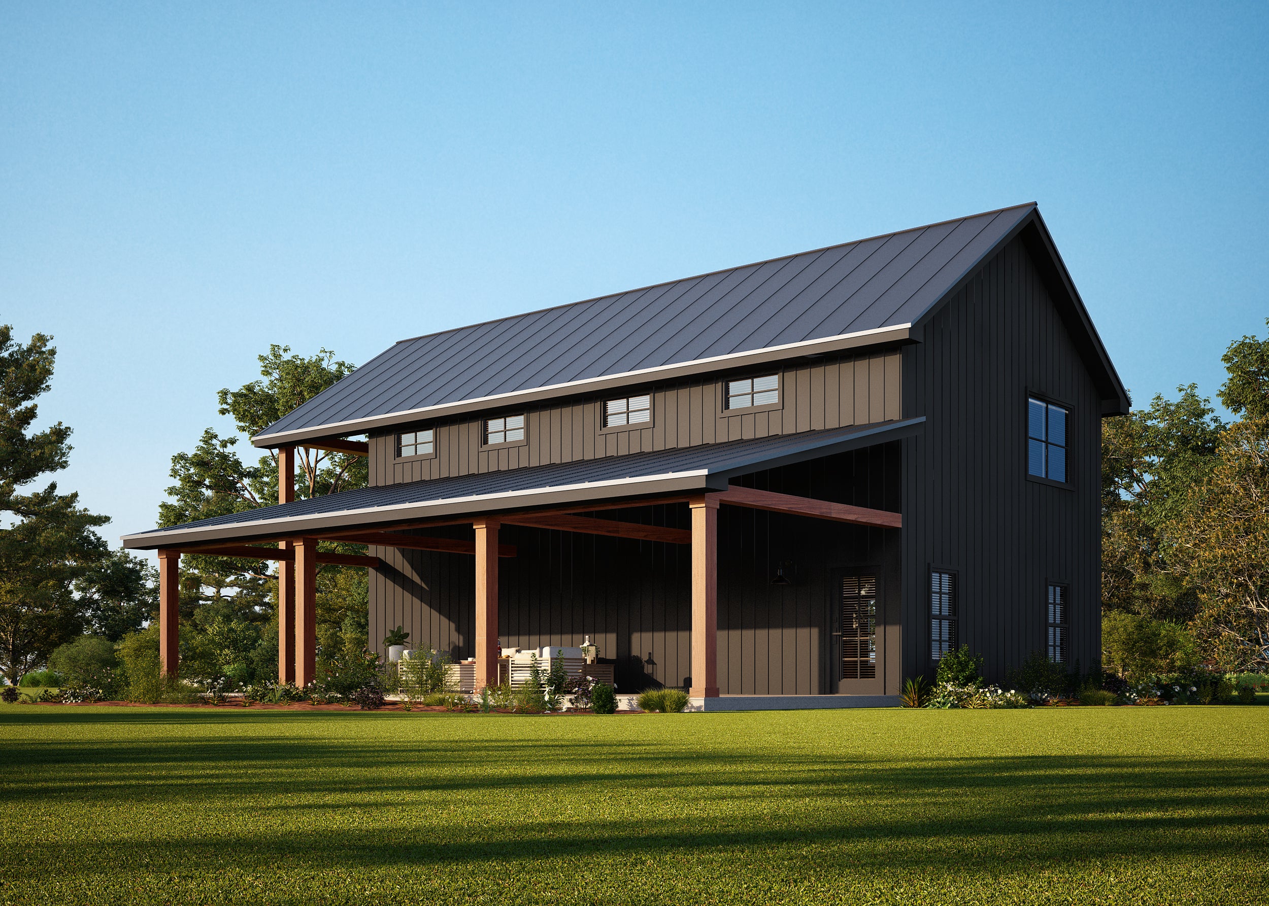 Barndominium Plan B1525