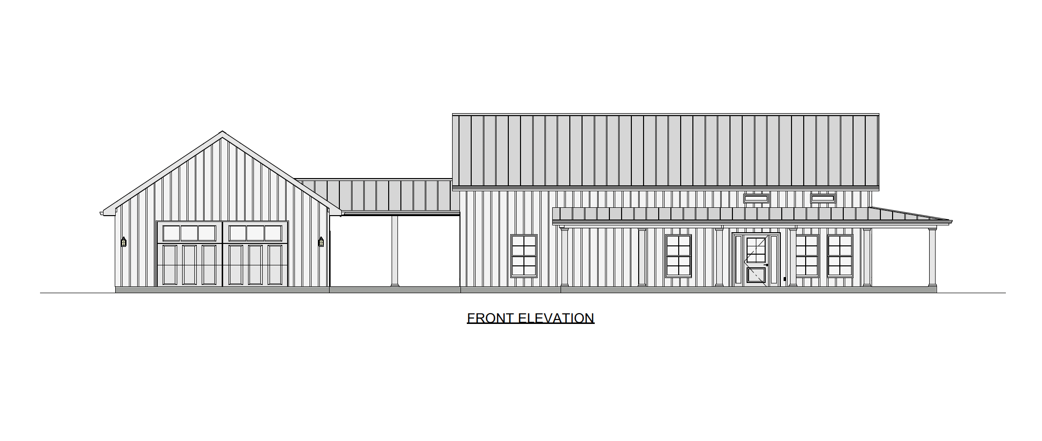 Barndominium Plan B1600-G