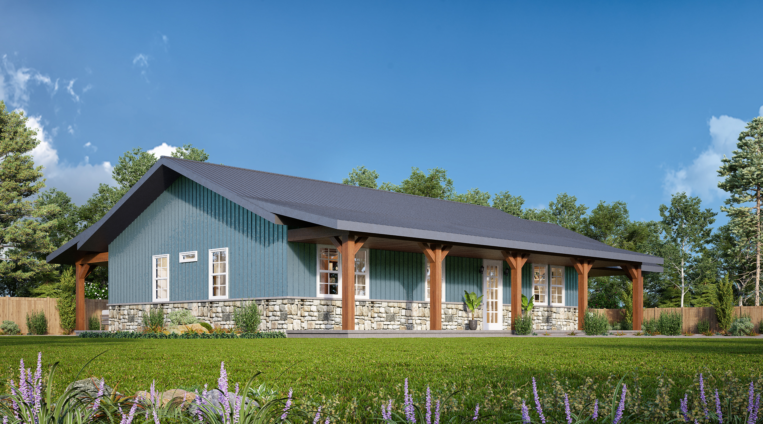 Barndominium Plan B1600