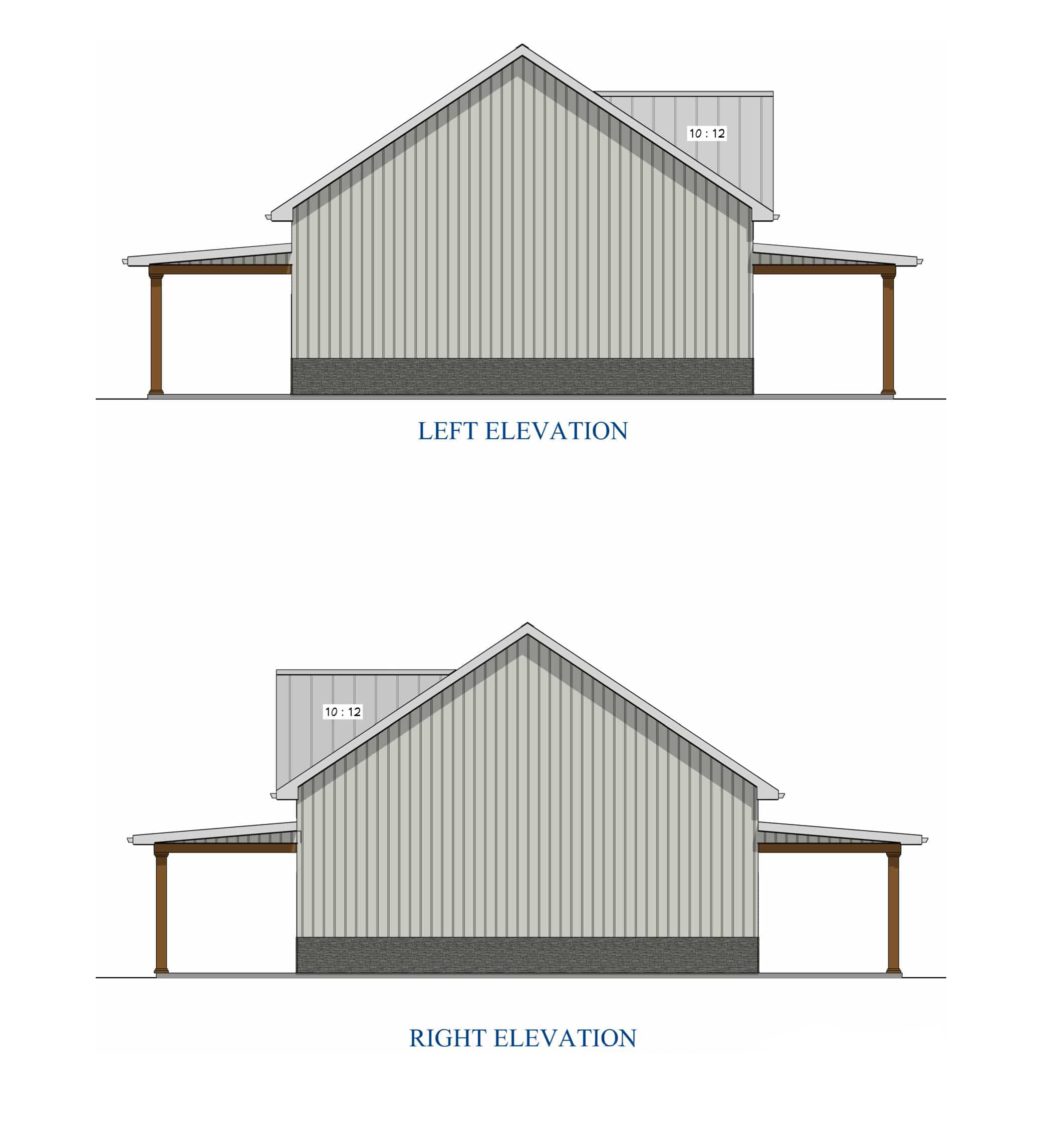 Barndominium Plan B1600