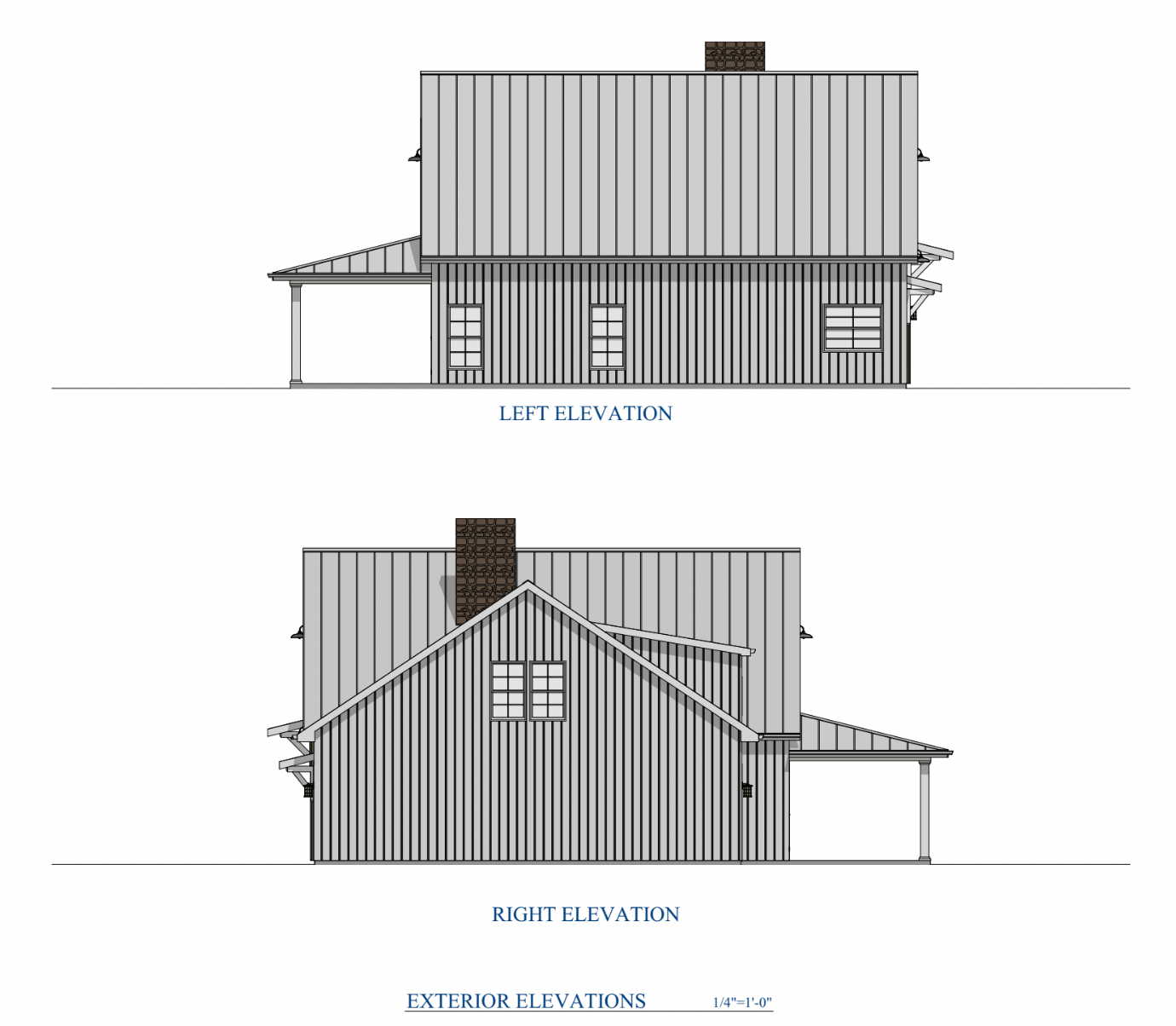Barndominium Plan B2085