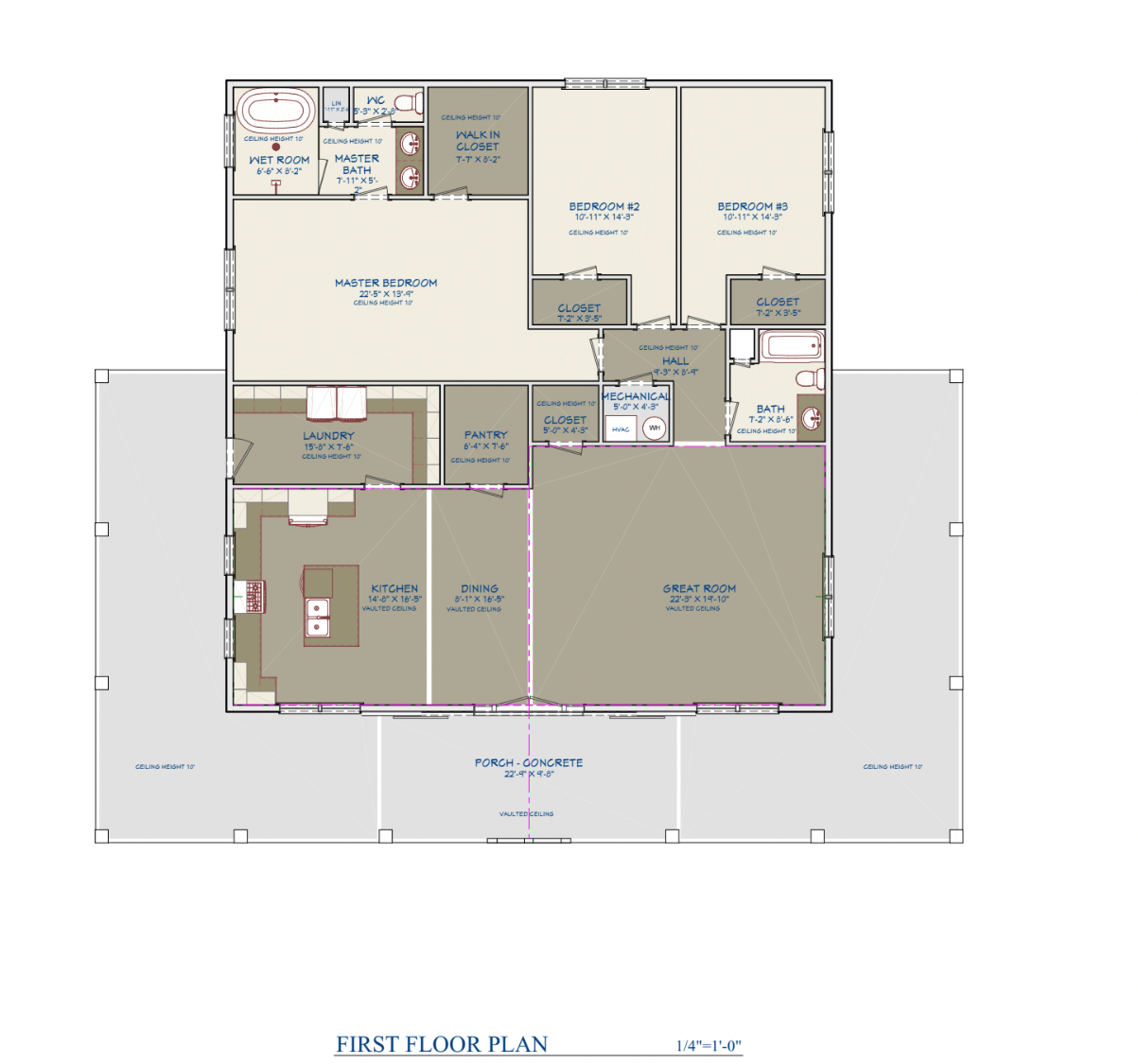 Barndominium Plan B2208