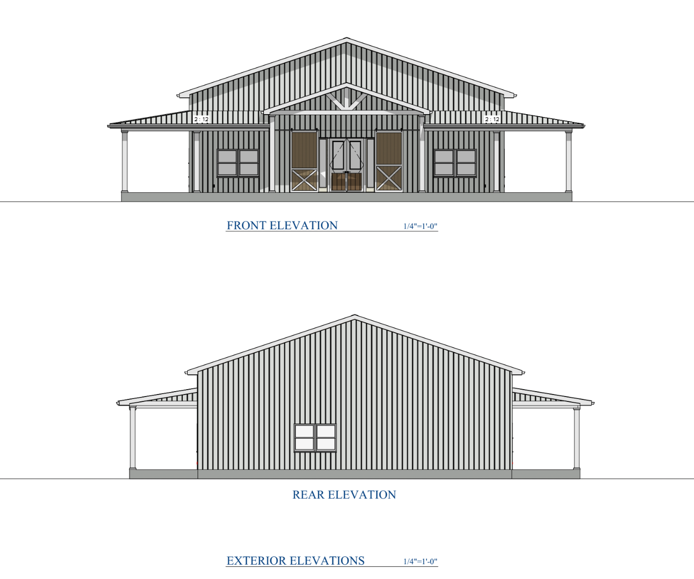 Barndominium Plan B2208