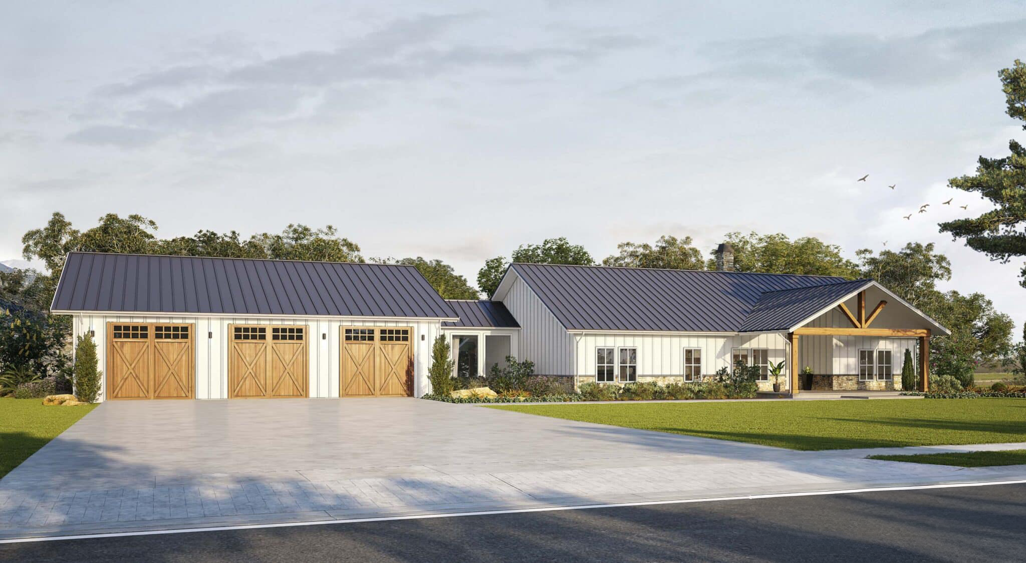 Barndominium Plan B2334-G-B