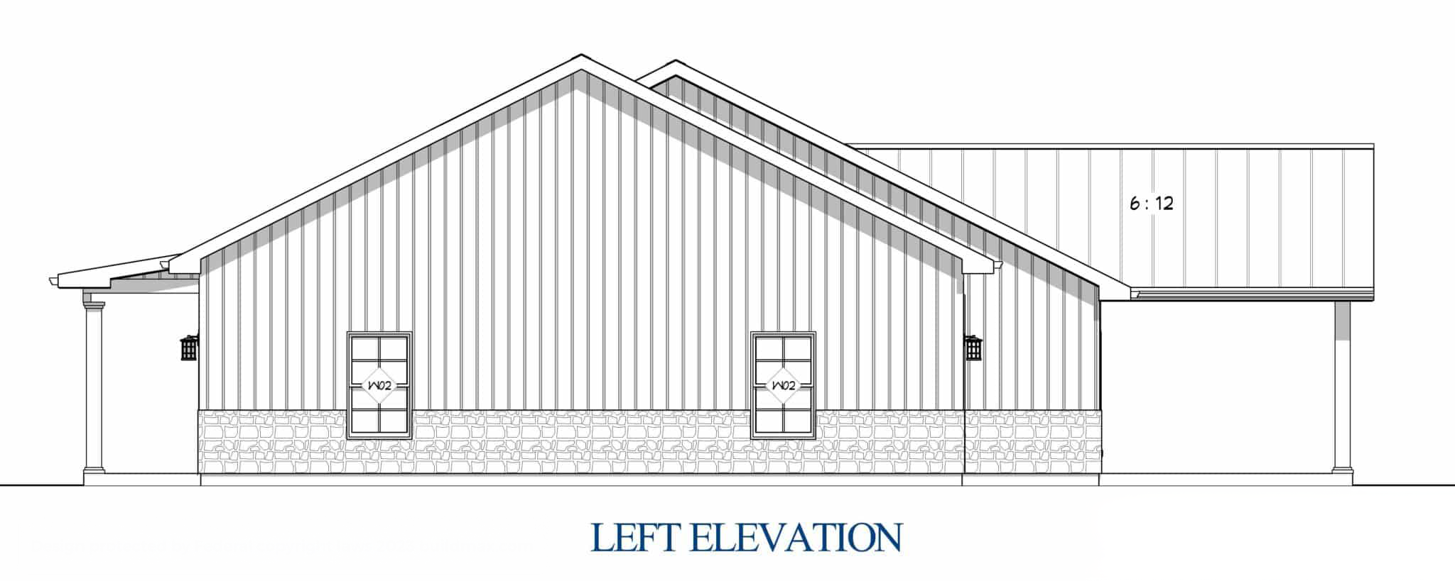 Barndominium Plan B2334-G-B