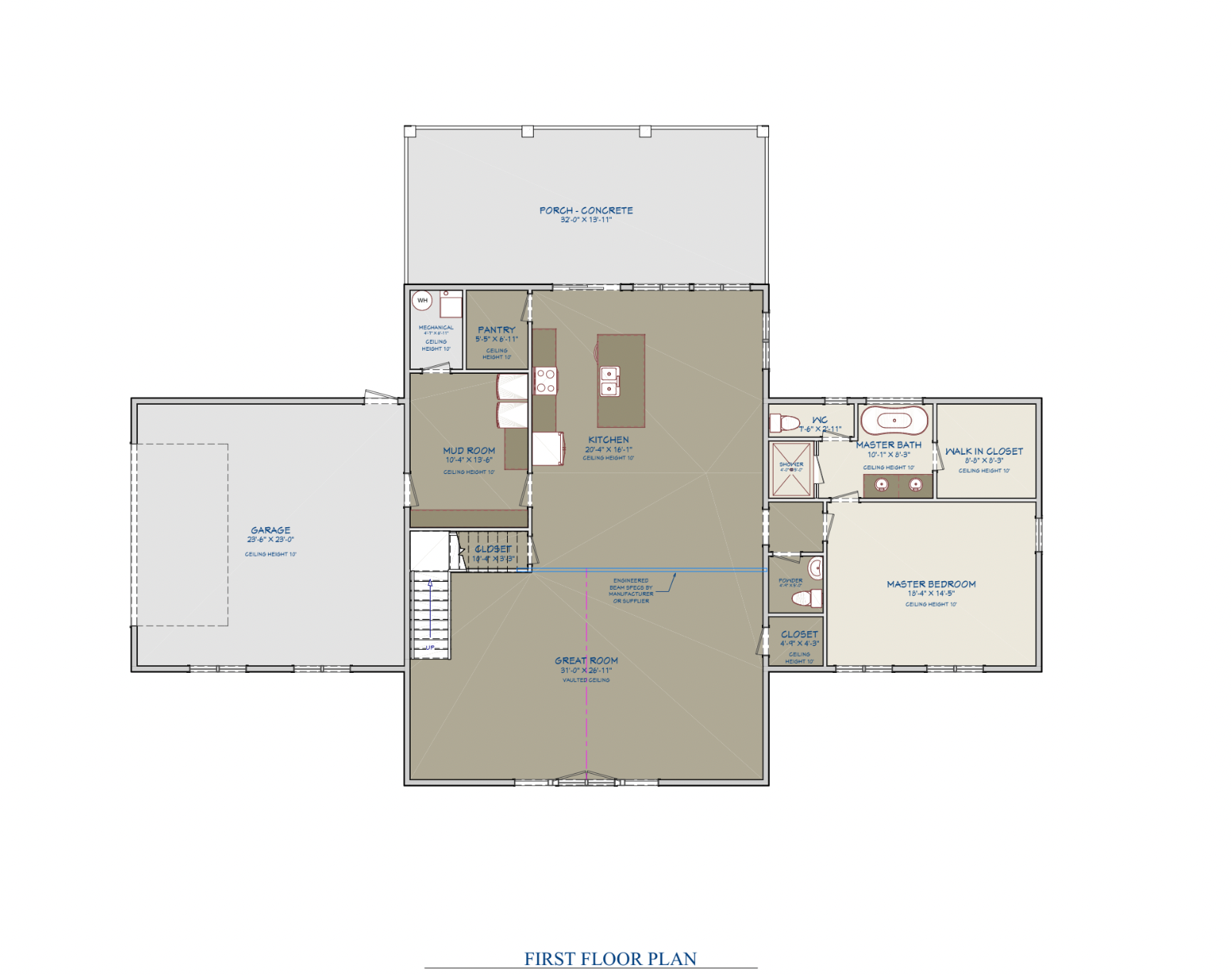 Barndominium Plan B2484
