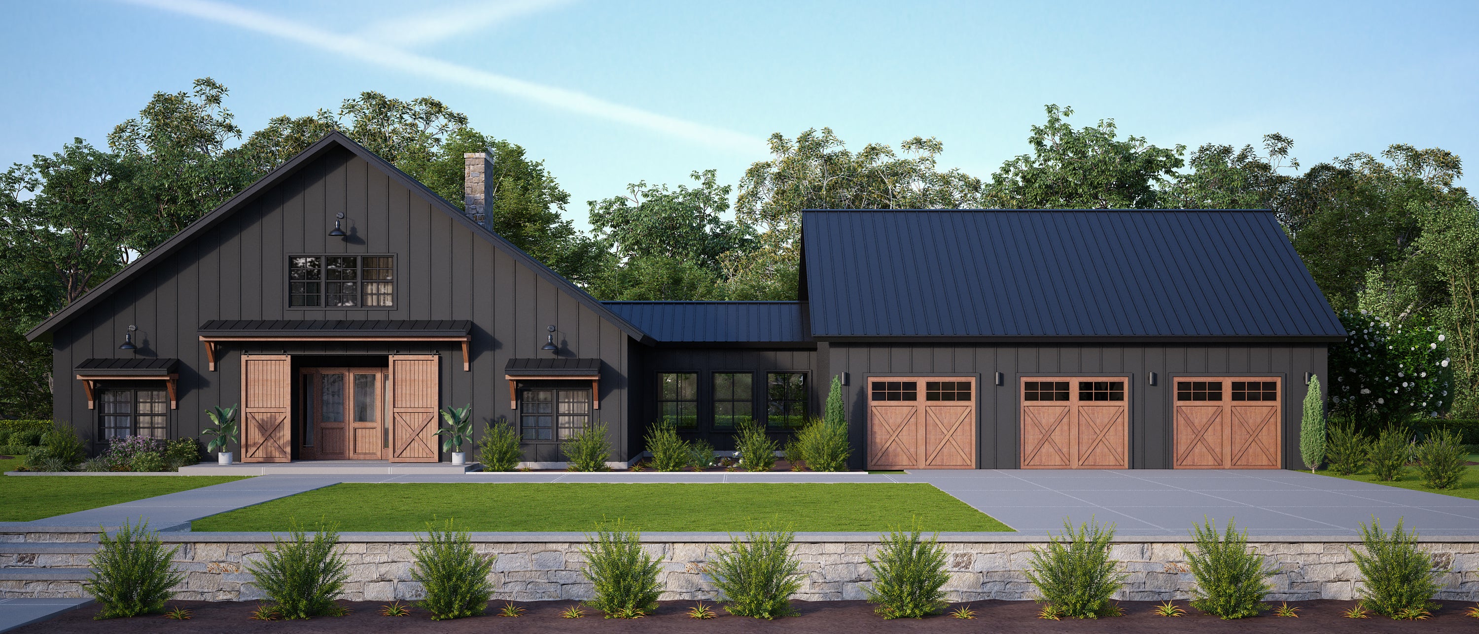 Barndominium Plan B2500 | 2,630 Sq Ft 3-Car Garage