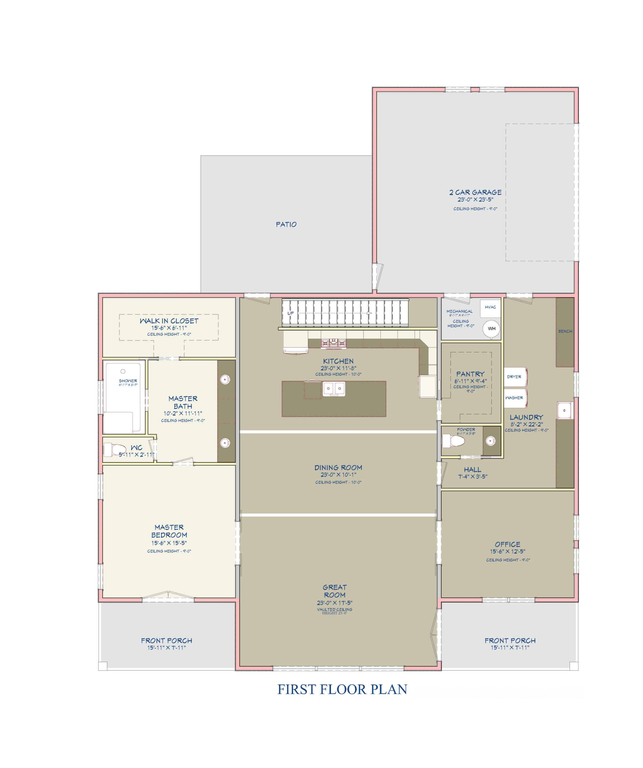 Barndominium Plan B3150