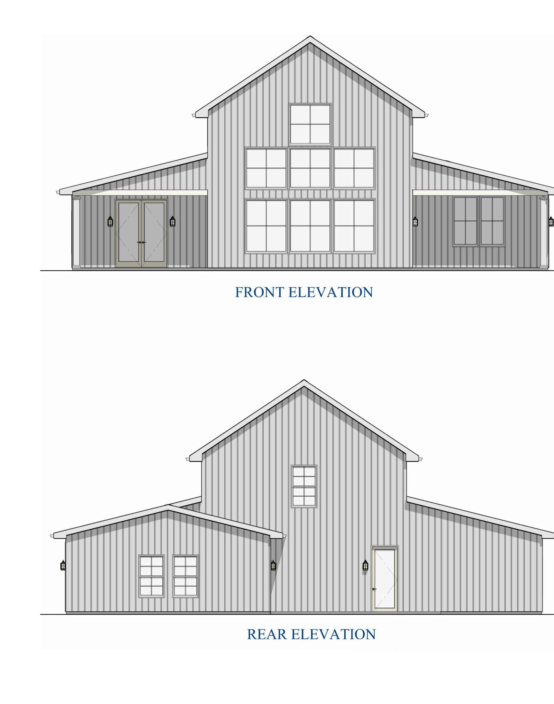 Barndominium Plan B3150