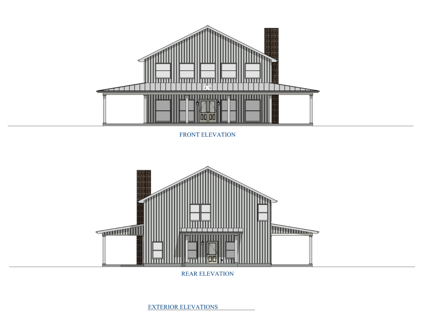 Barndominium Plan B3151