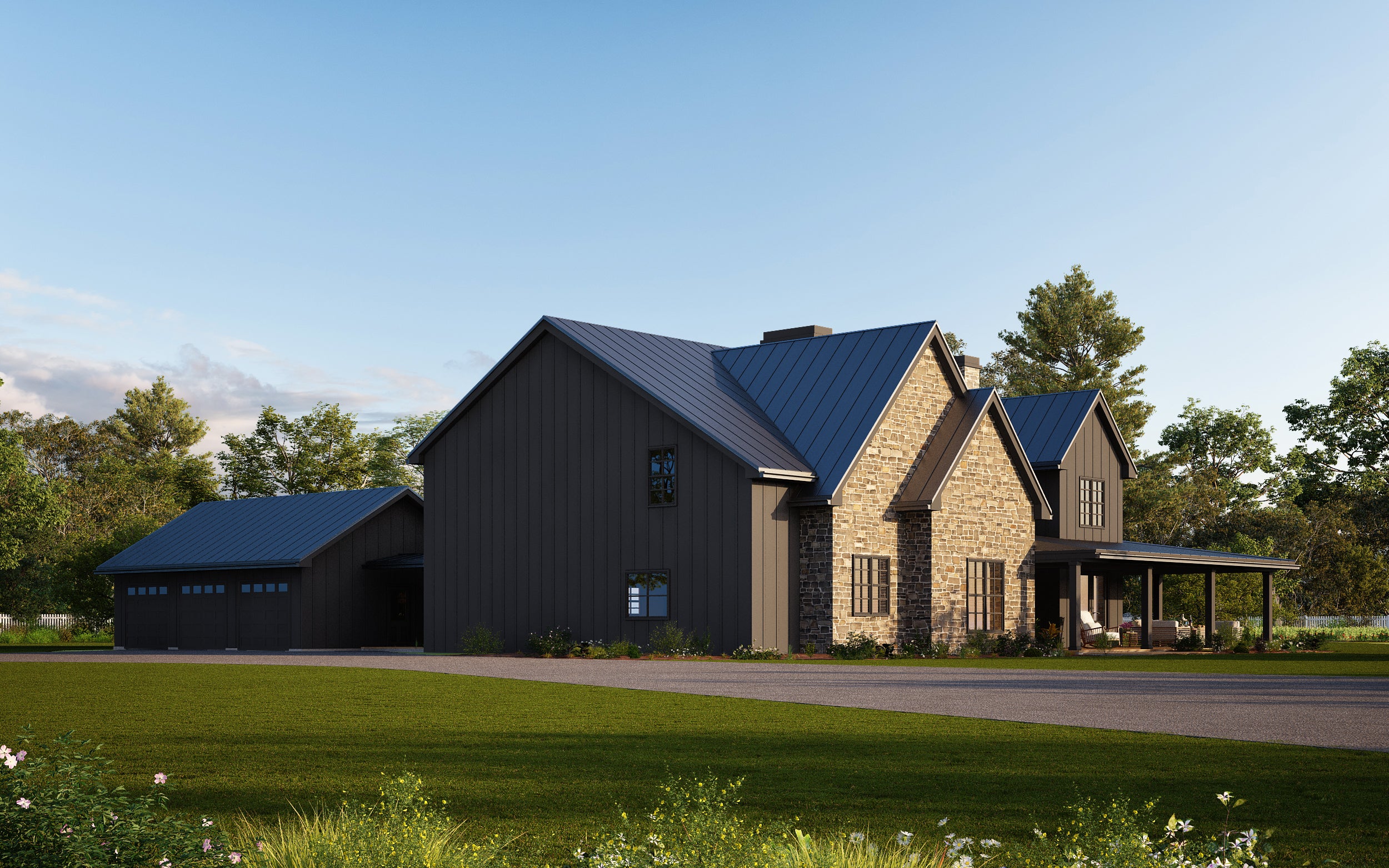 Barndominium Plan B3429-G