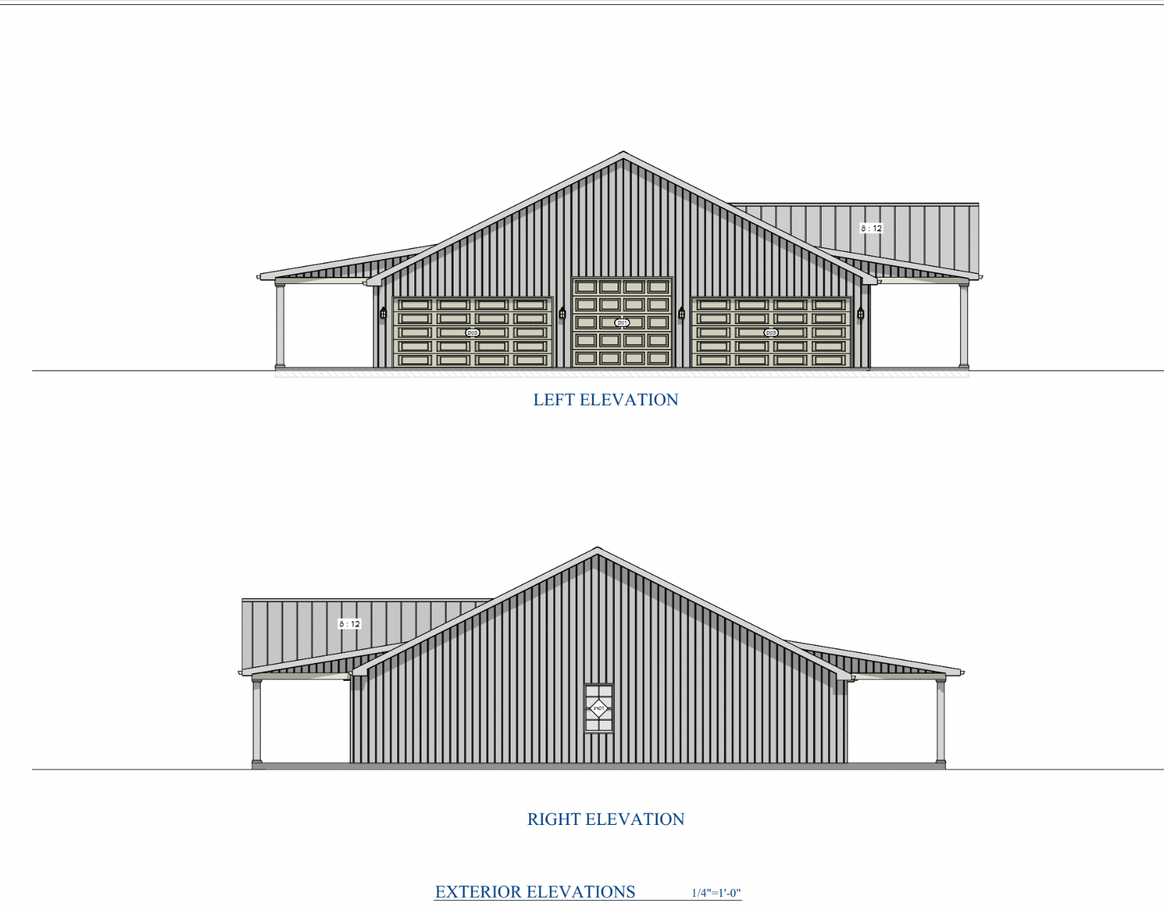 Barndominium Plan B3755