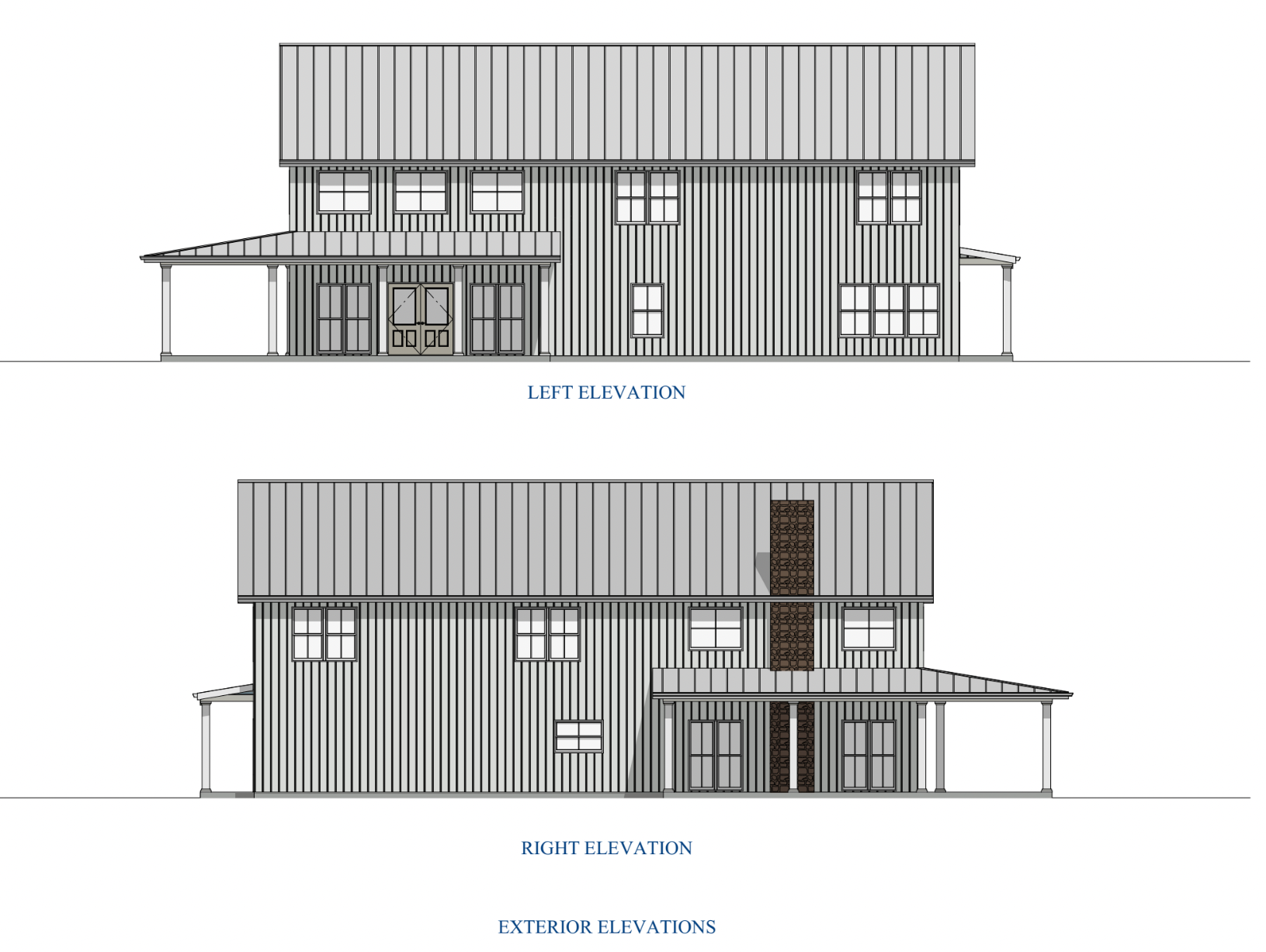 Barndominium Plan B3945