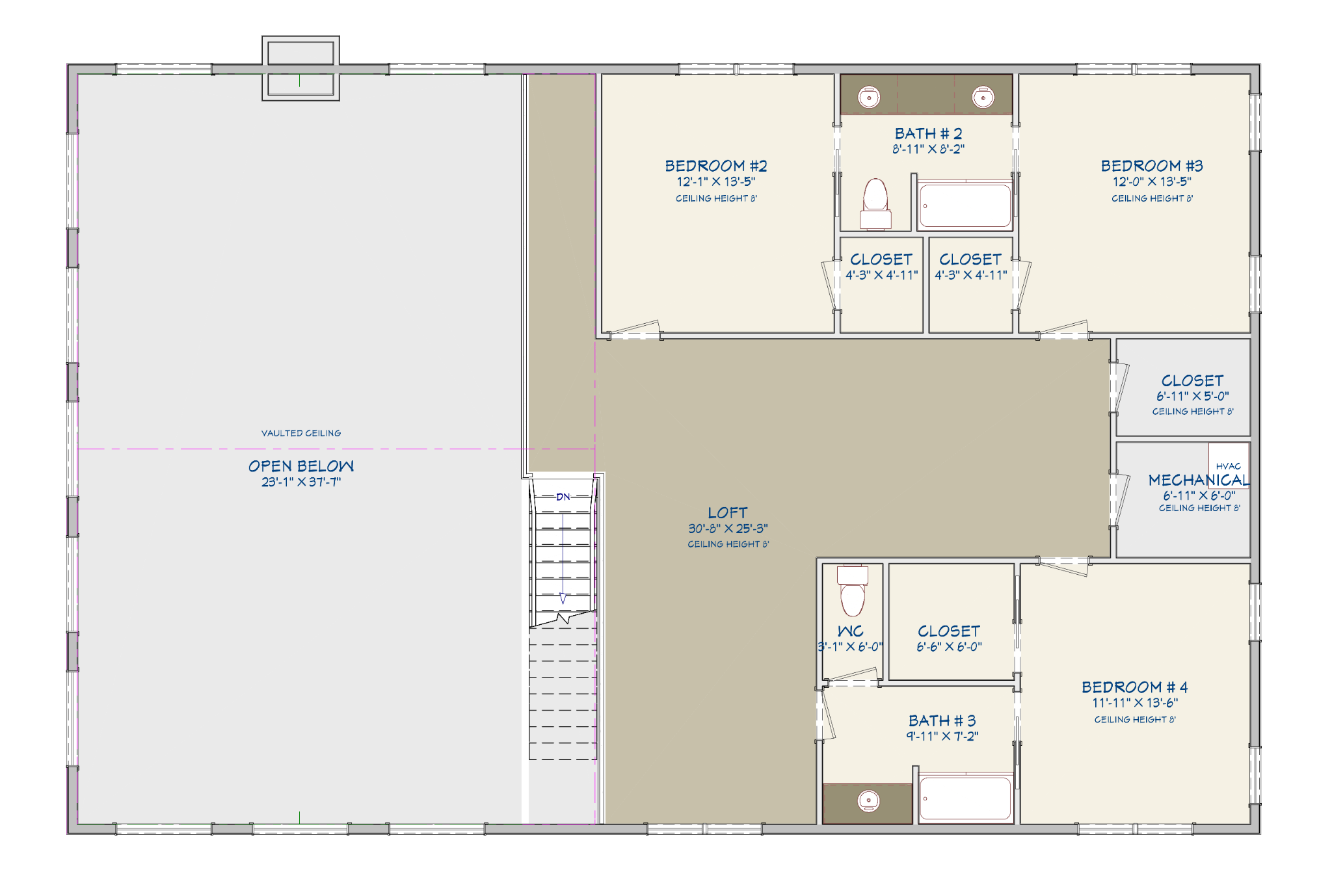 Barndominium Plan B3945