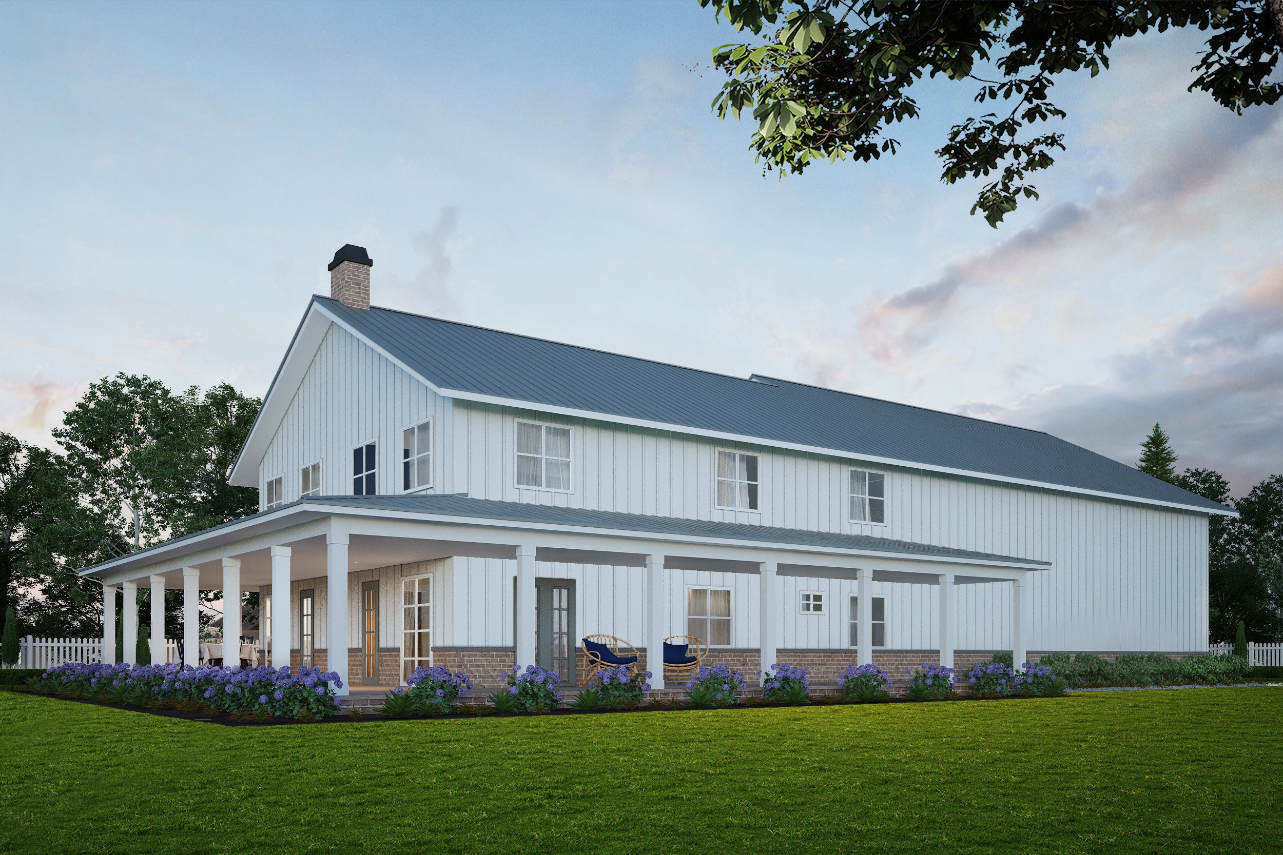 Barndominium Plan B5550