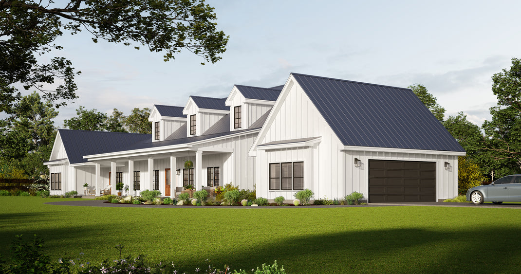 Modern Farmhouse Plans | Farmhouse Barndo – Barndominiums