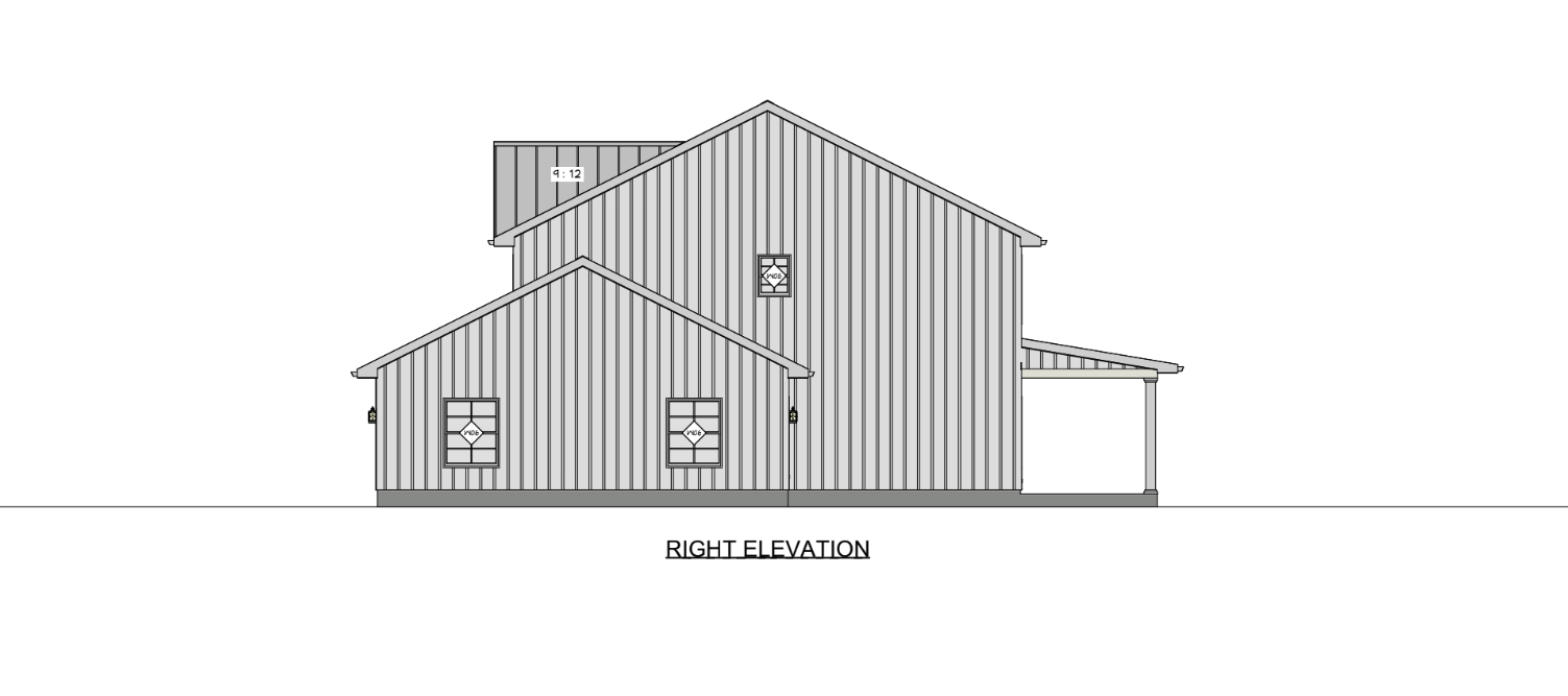 Barndominium Plan B3357
