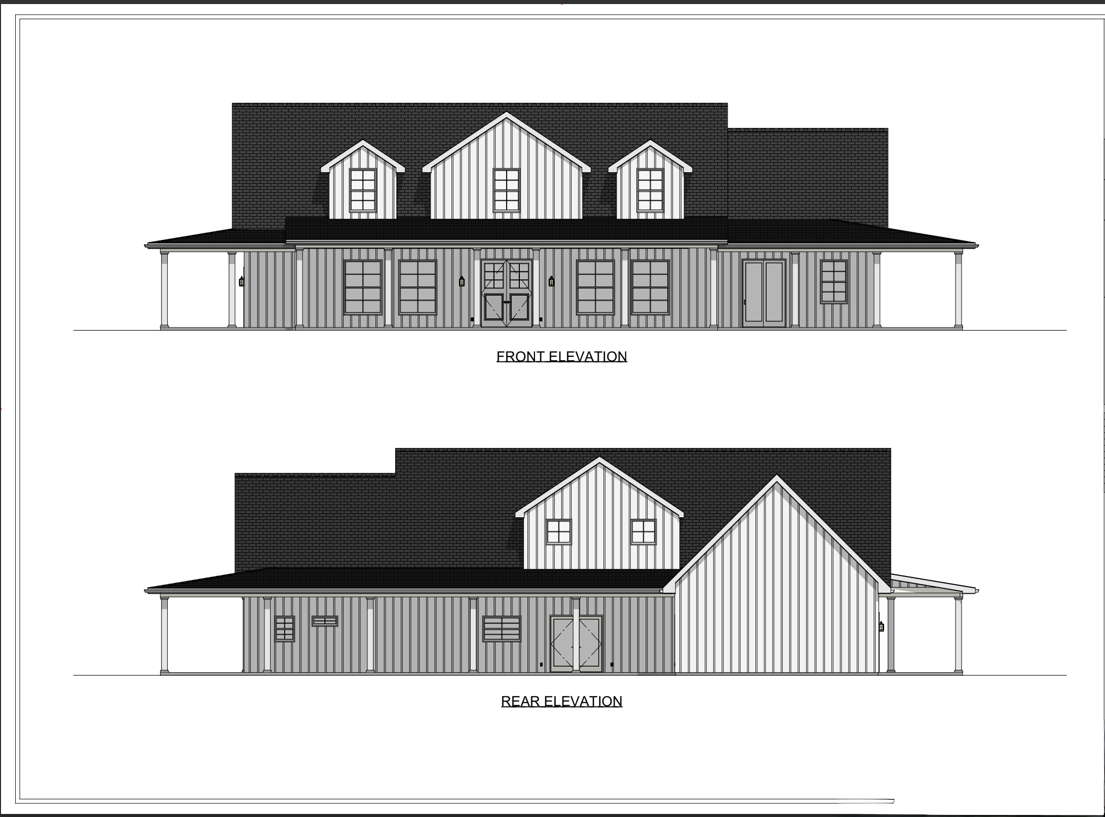 Barndominium Plan B3430