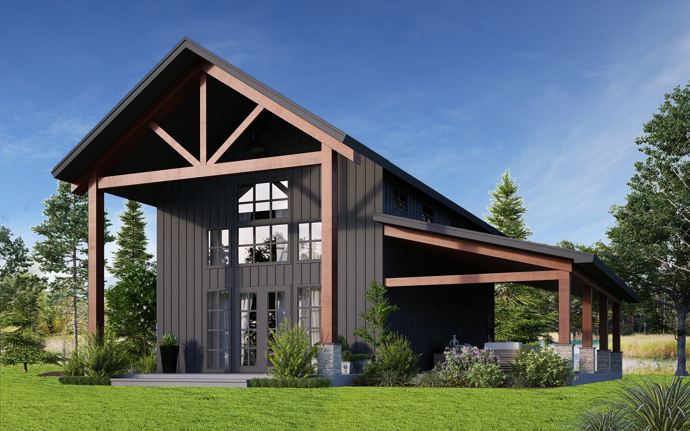 Barndominium Plan B1525