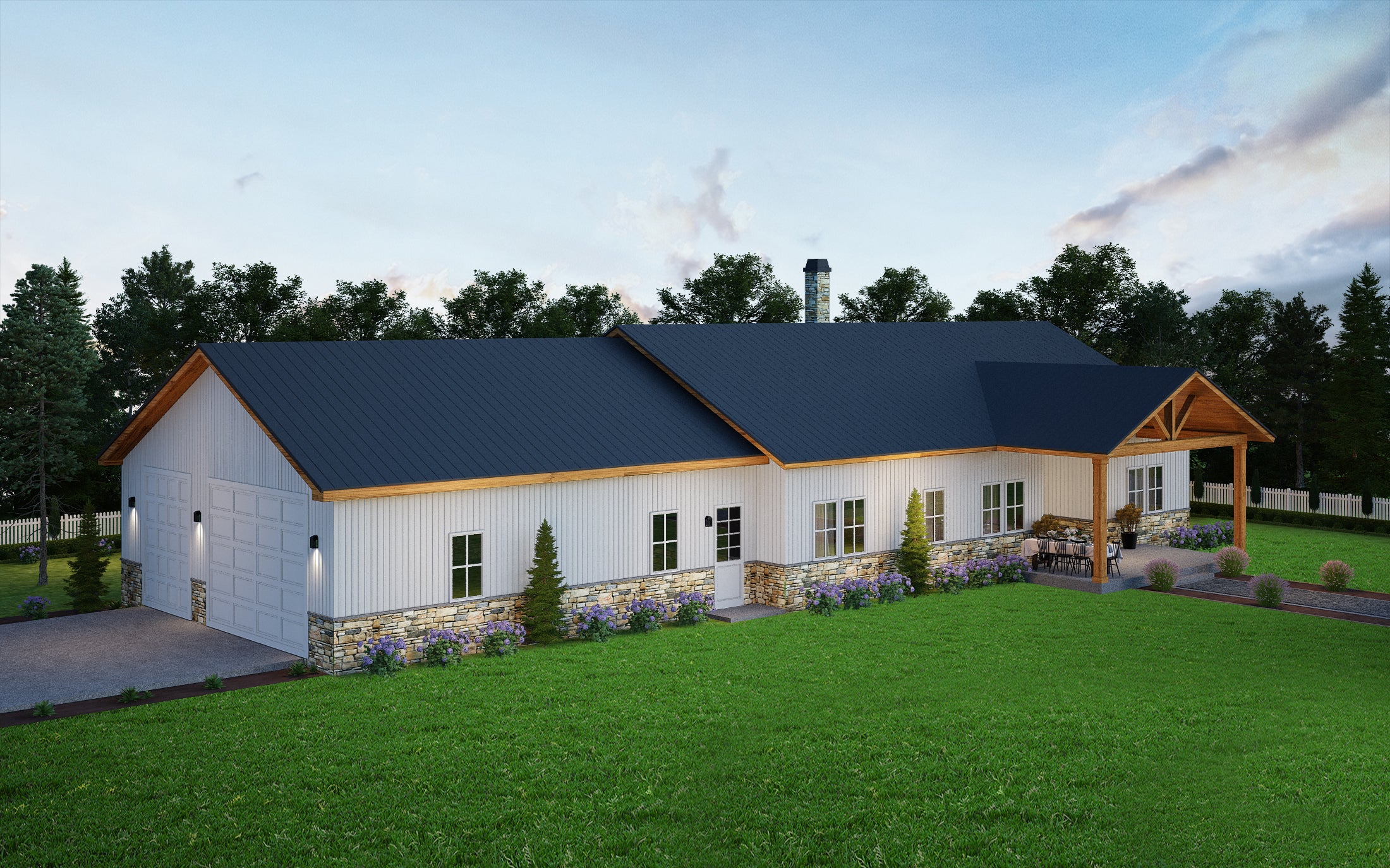 Barndominium Plan B2334-G
