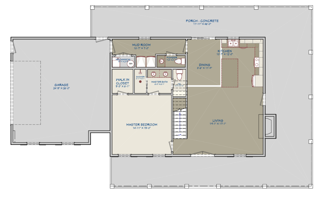 Modern Farmhouse BF2340-G