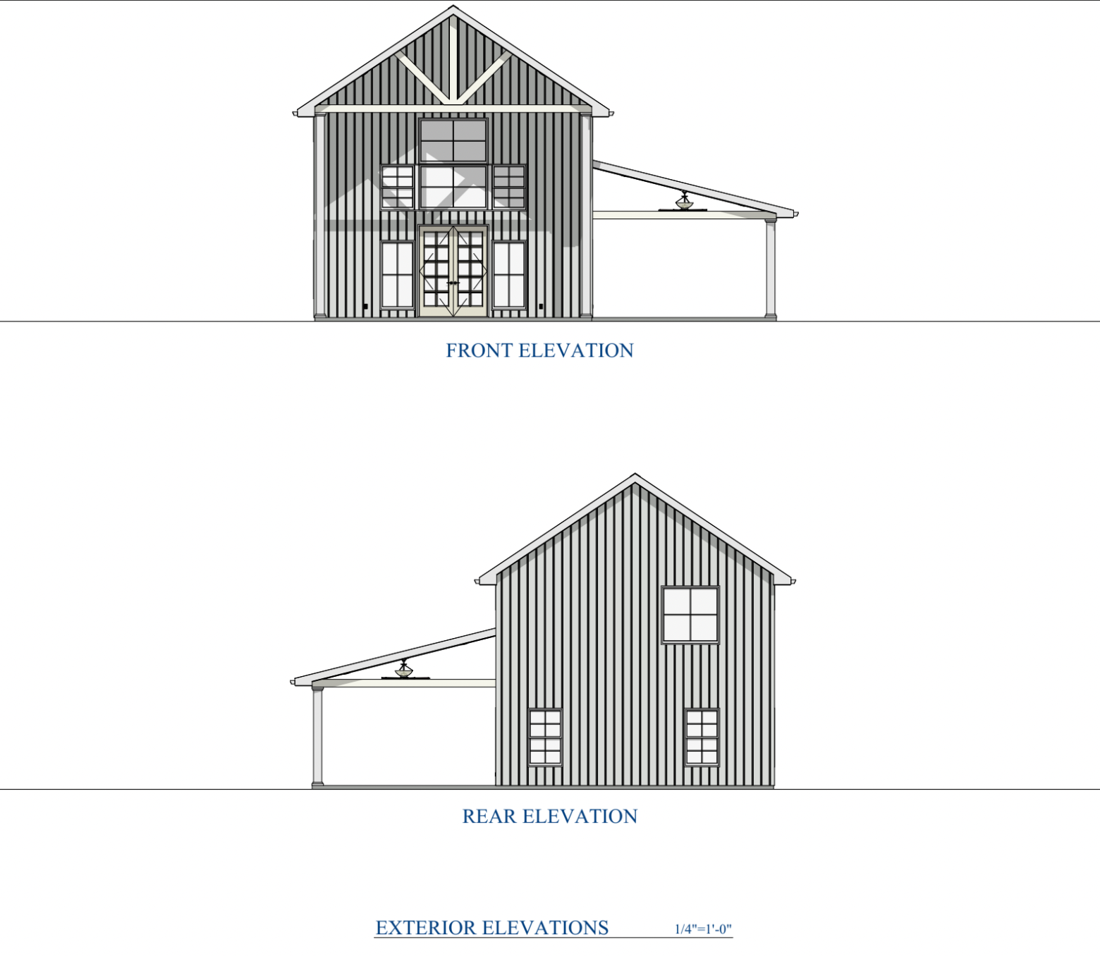 Barndominium Plan B1525