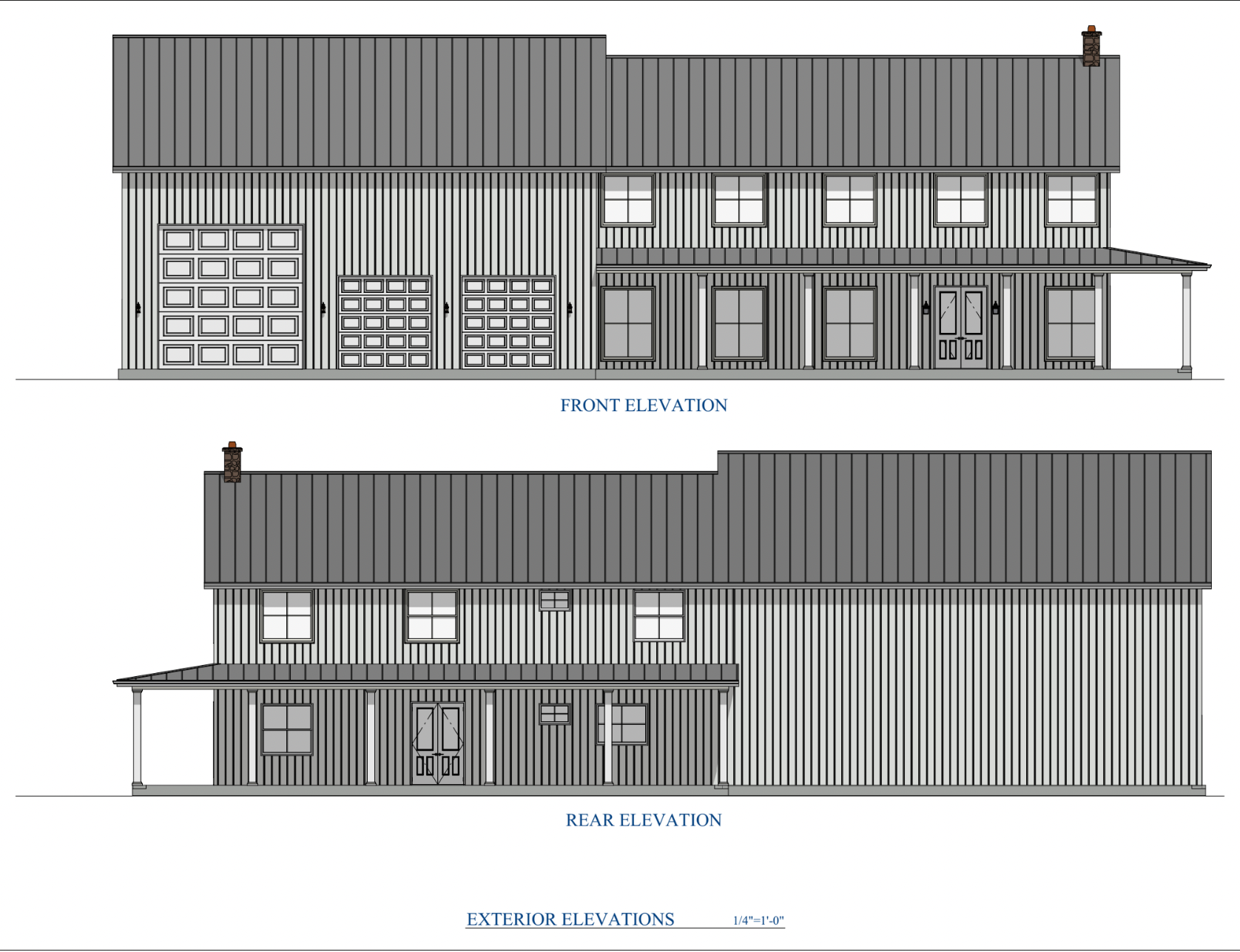 Barndominium Plan B5550
